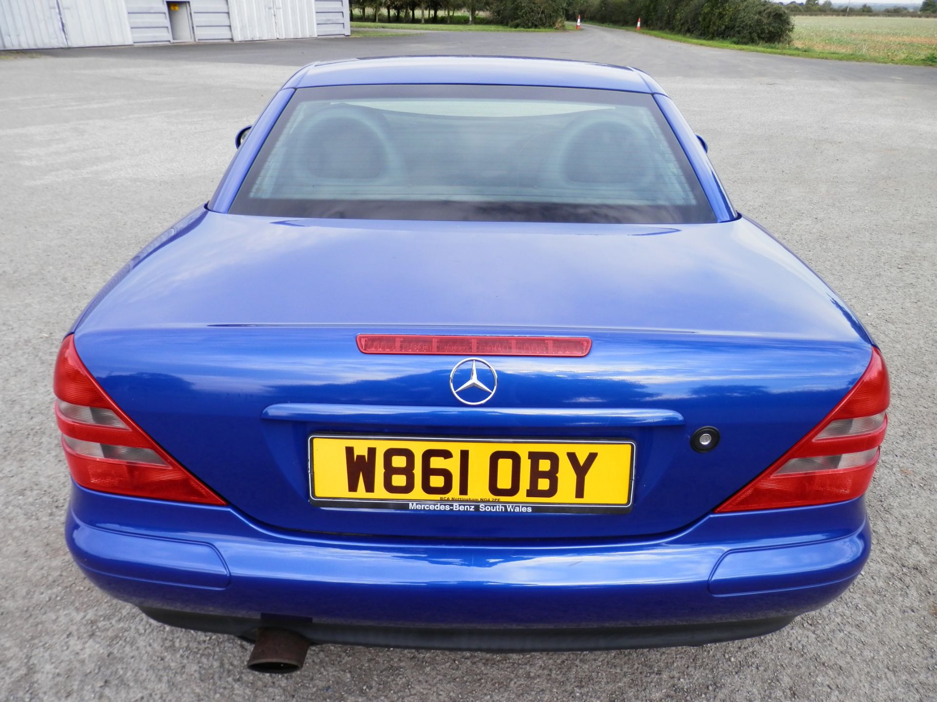 2000/W MERCEDES SLK 230 KOMPRESSOR CONVERTIBLE, BLUE, BLACK LEATHER 158K MILES. MOT MARCH 2017. - Image 14 of 37