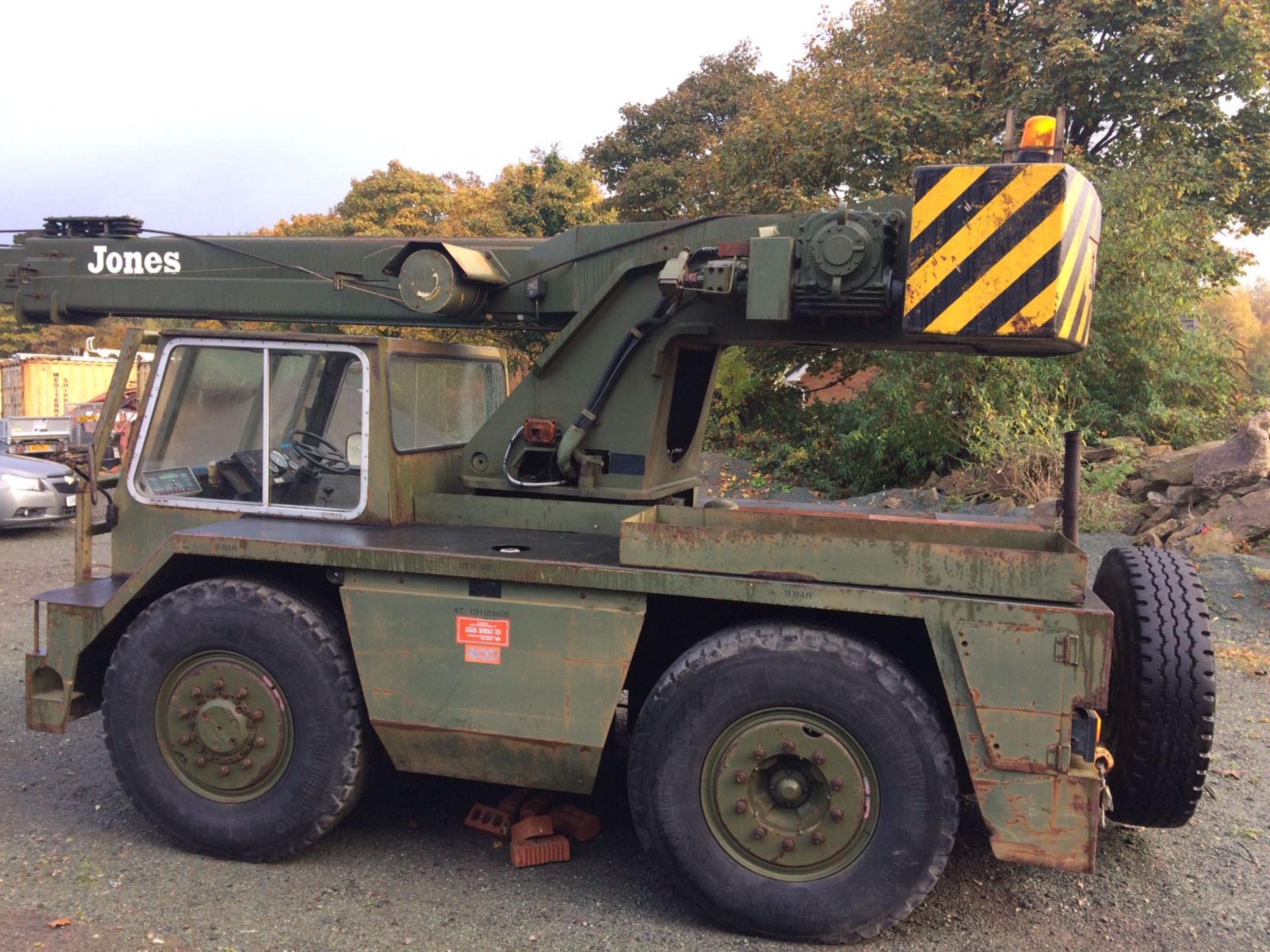 1986 JONES 7 TON CRANE TF 8M *NO VAT* - Image 4 of 16