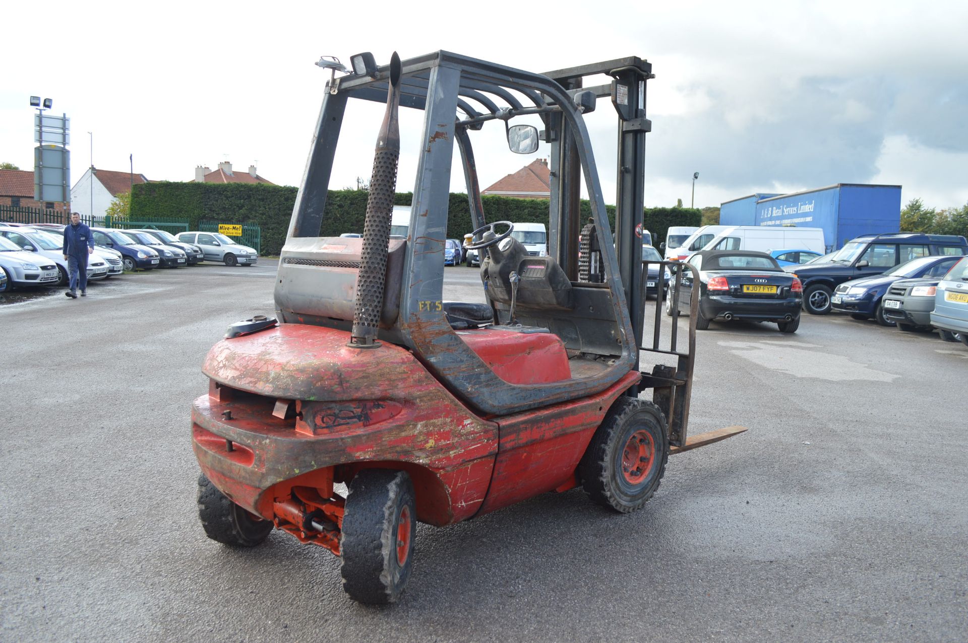 1992 LANSING LINDE H25D FORK-TRUCK 2500KG CAPACITY - MAST BEARING REQUIRES ATTENTION *NO VAT* - Image 4 of 12