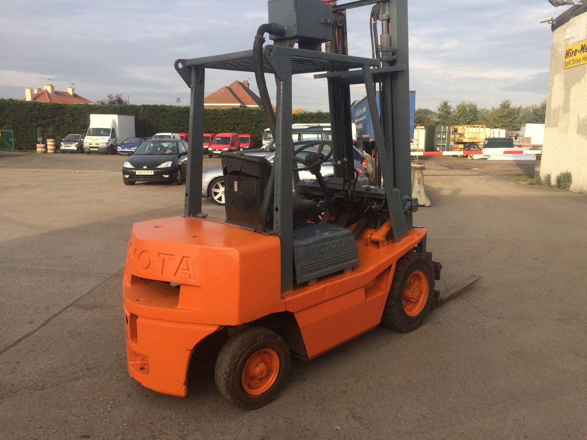 2 TONNE TOYOTA FORKLIFT, IN WORKING ORDER, STARTS RUNS & LIFTS *NO VAT* - Image 8 of 14