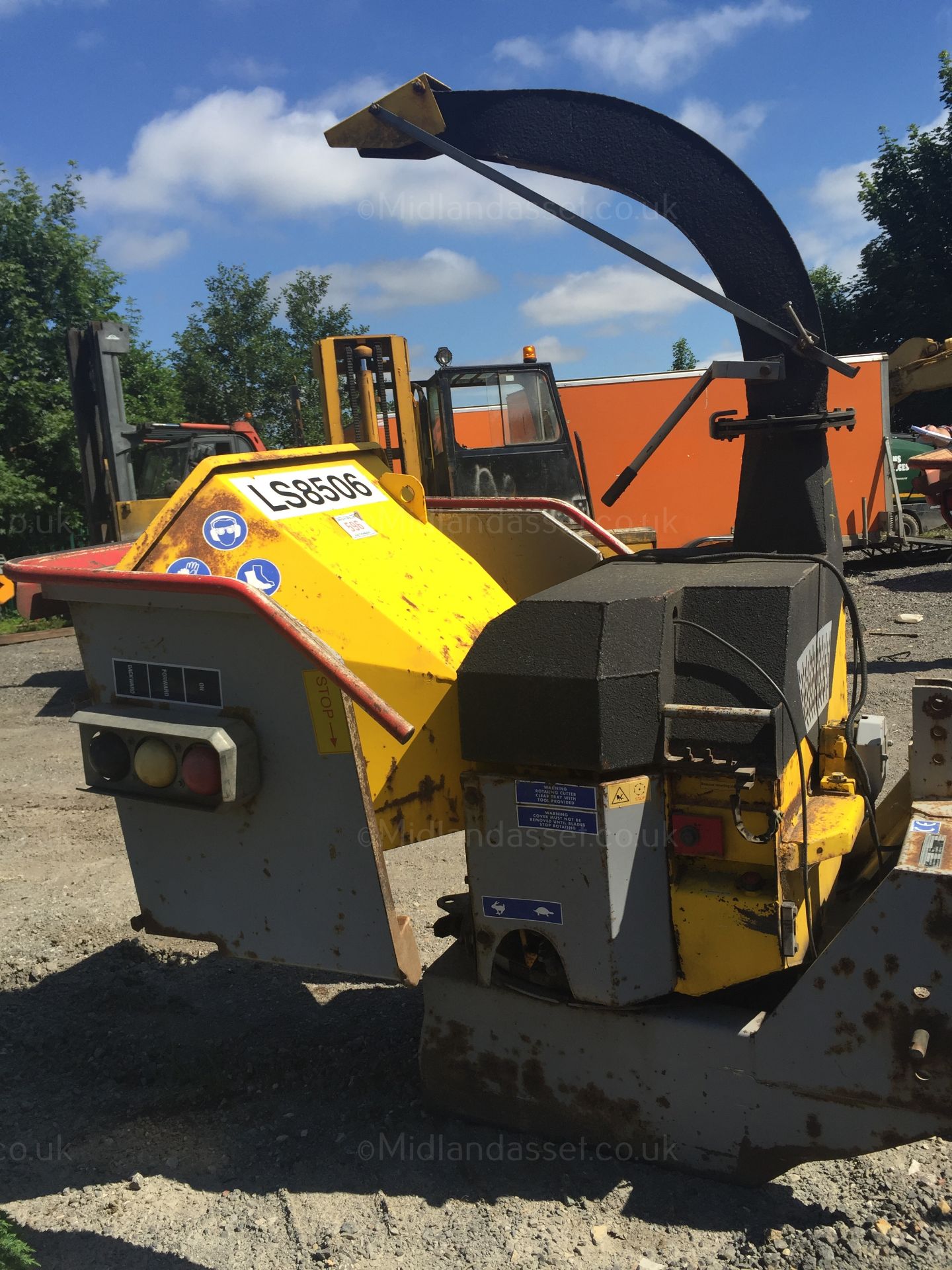 2008 PTO DRIVEN TUNNISSEN WOOD CHIPPER - Image 6 of 7