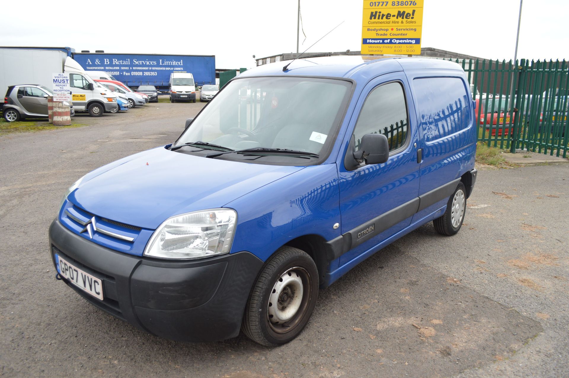 2007/07 REG CITROEN BERLINGO 600 HDI X 75 *PLUS VAT* - Image 3 of 25