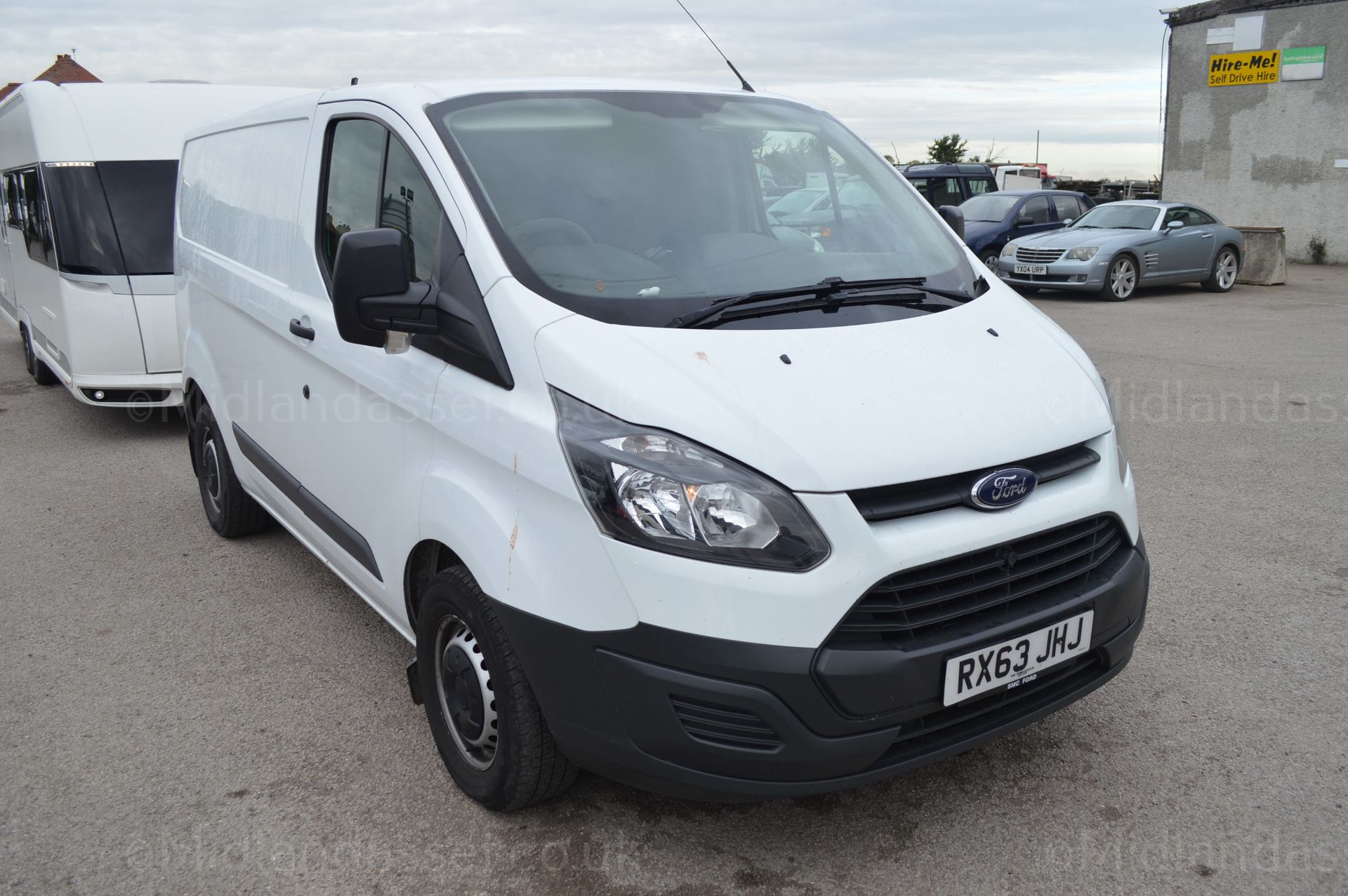 2013/63 REG FORD TRANSIT CUSTOM 270 ECO-TEC PANEL VAN FULL SERVICE HISTORY *NO VAT*