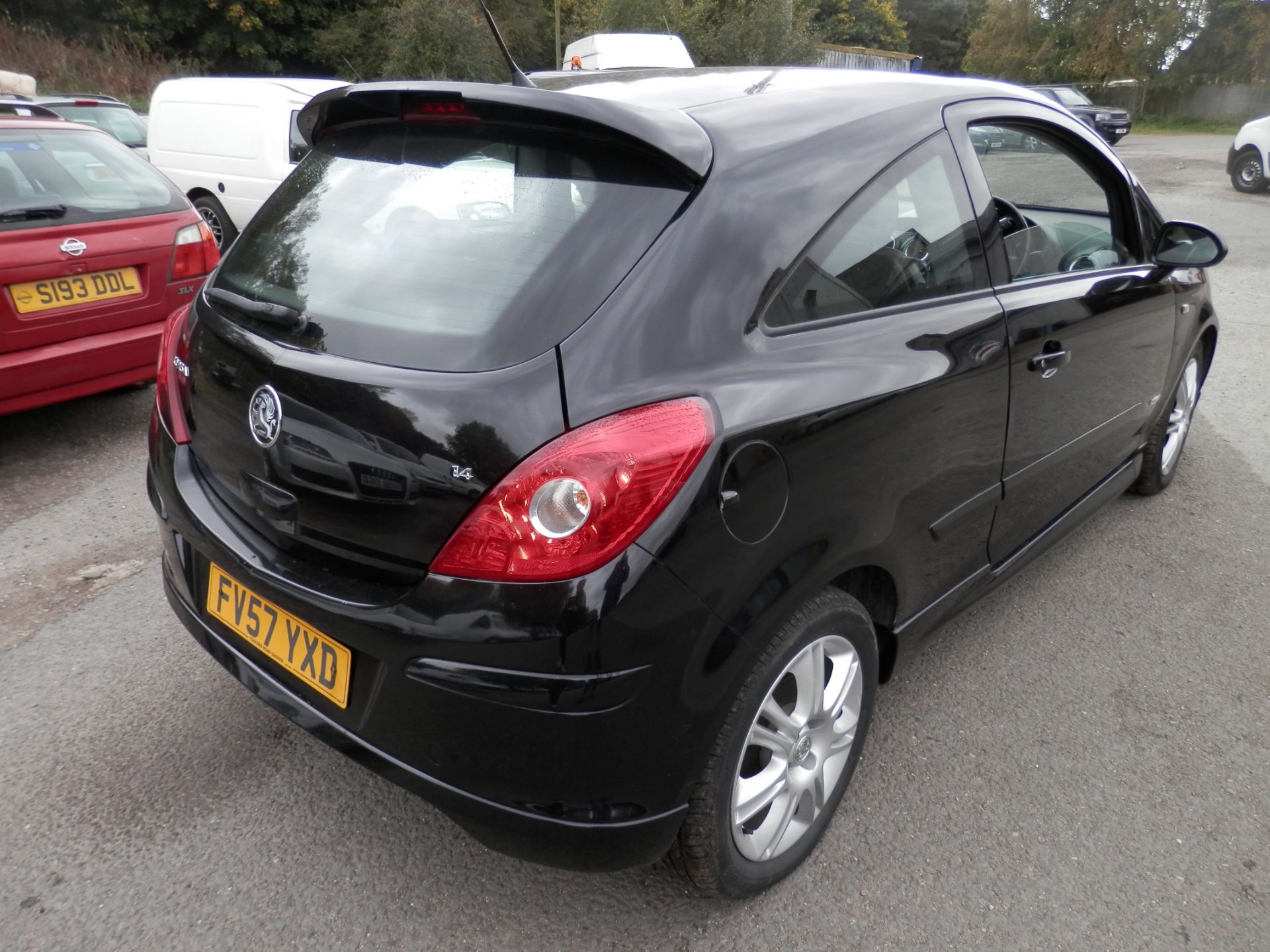 2008/57 PLATE VAUXHALL CORSA DESIGN, 1.4 PETROL MANUAL, 66K MILES, MOT AUGUST 2017. - Image 6 of 17