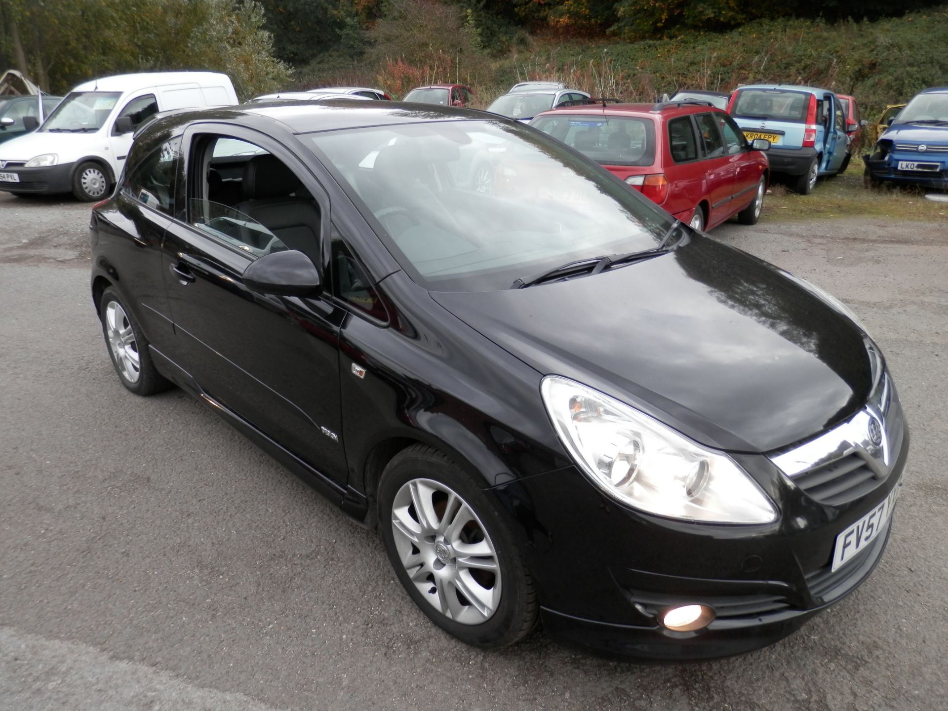 2008/57 PLATE VAUXHALL CORSA DESIGN, 1.4 PETROL MANUAL, 66K MILES, MOT AUGUST 2017. - Image 3 of 17