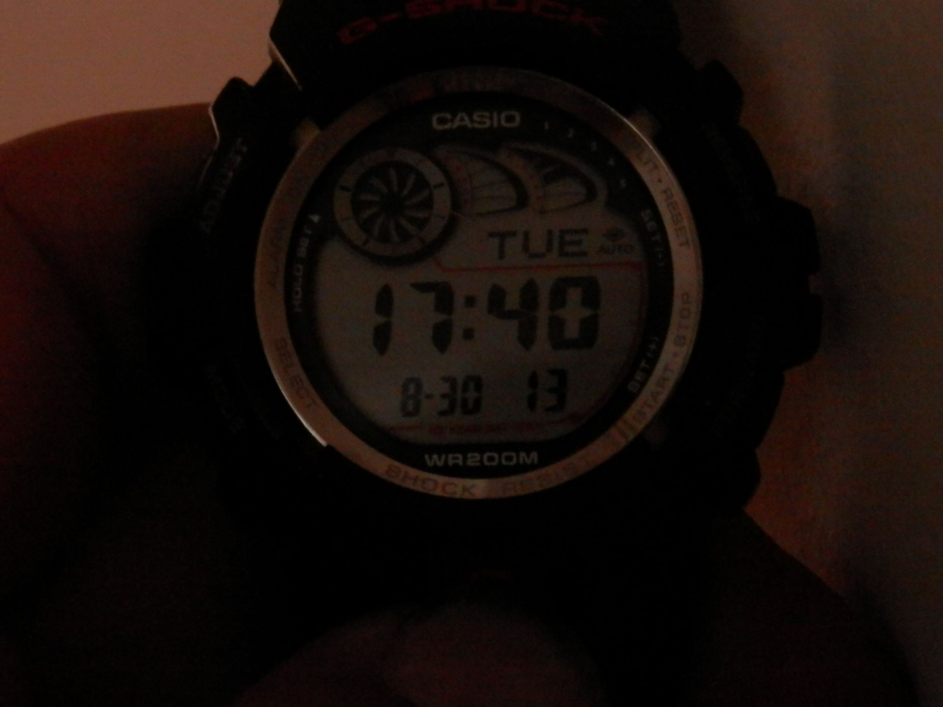 GENTS CASIO G-SHOCK 2900G 200 METRE DIGITAL SPORTS WATCH, ALL WORKING. GREAT WATCH RRP £89.99 - Image 4 of 9