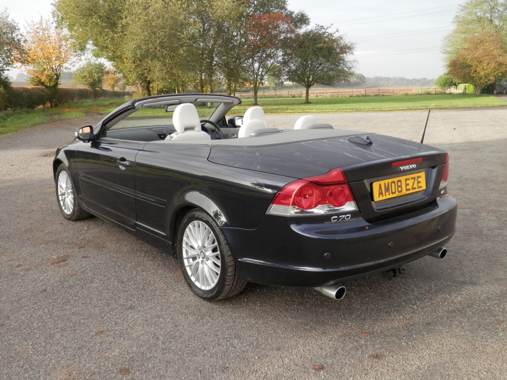 2008/08 VOLVO C70 SE LUX D5, DIESEL AUTO,CONVERTIBLE, MOT MAY 2017, ONLY 102K MILES, 180 BHP. - Image 18 of 57