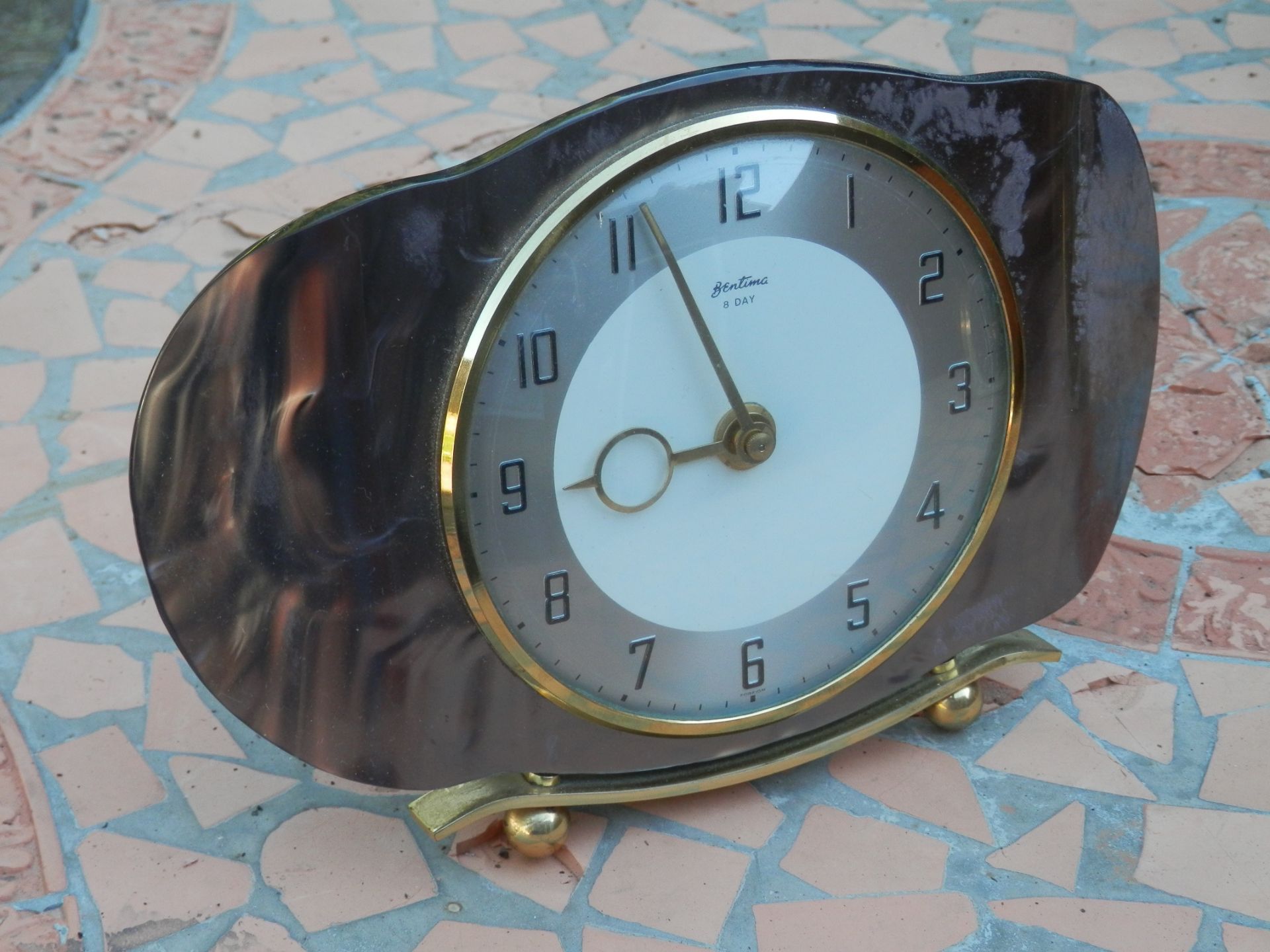 7 INTERESTING WORKING VINTAGE MECHANICAL CLOCKS, INTERVAL TIMER & POCKET WATCH. - Image 8 of 18