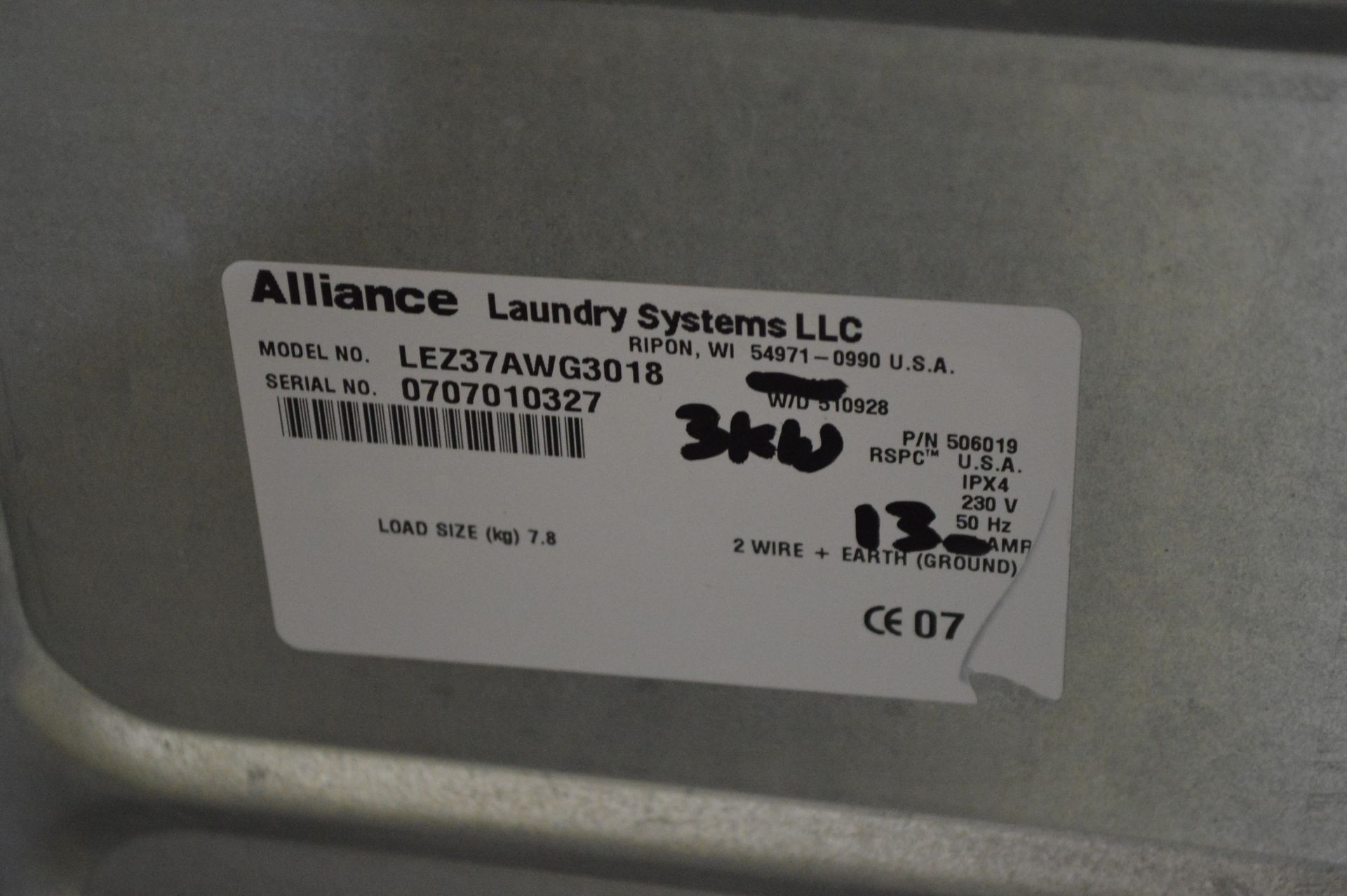X4 INDUSTRIAL SIZE / HEAVY DUTY WASHERS AND DRYERS - UNTESTED *NO VAT* - Image 10 of 22