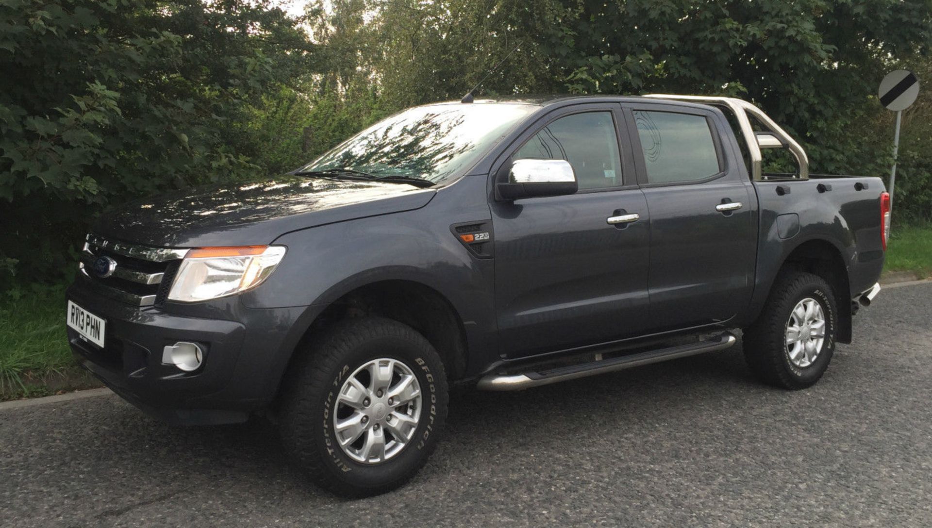 2013/13 REG FORD RANGER XLT 4x4 TDCI DOUBLE CAB PICK UP ONE OWNER - Image 2 of 6