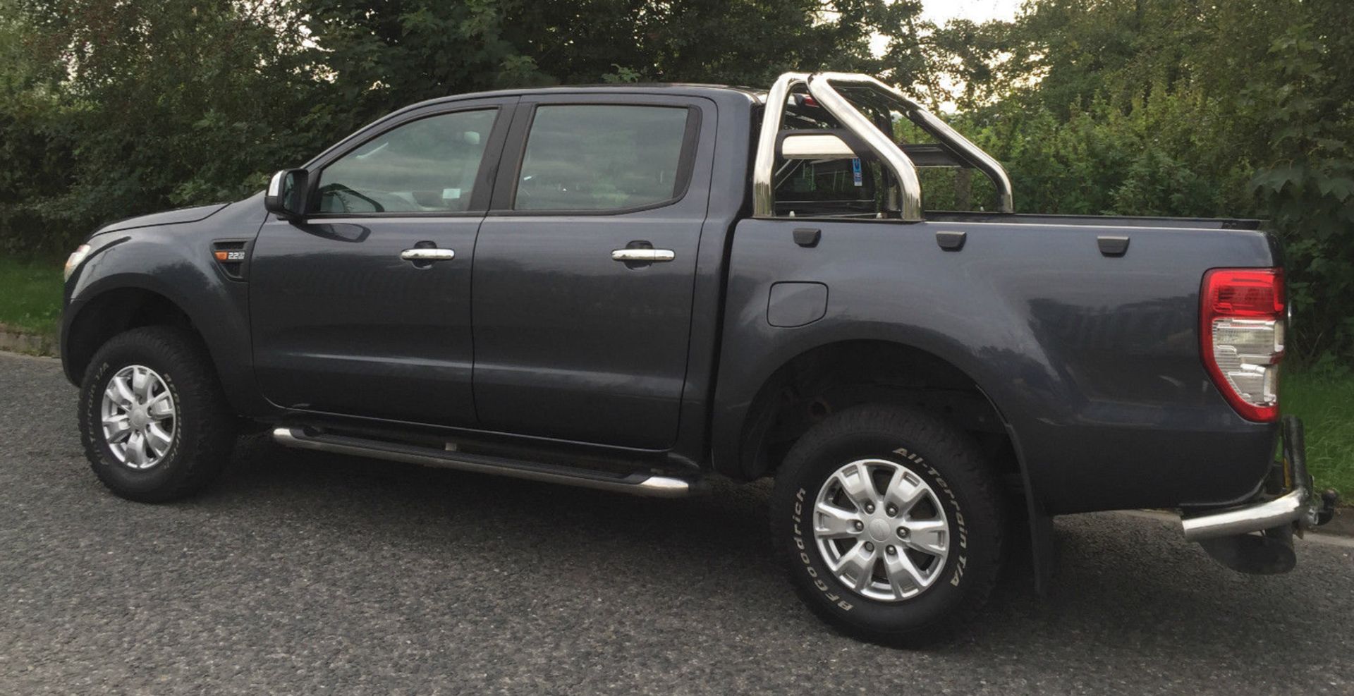 2013/13 REG FORD RANGER XLT 4x4 TDCI DOUBLE CAB PICK UP ONE OWNER - Image 3 of 6