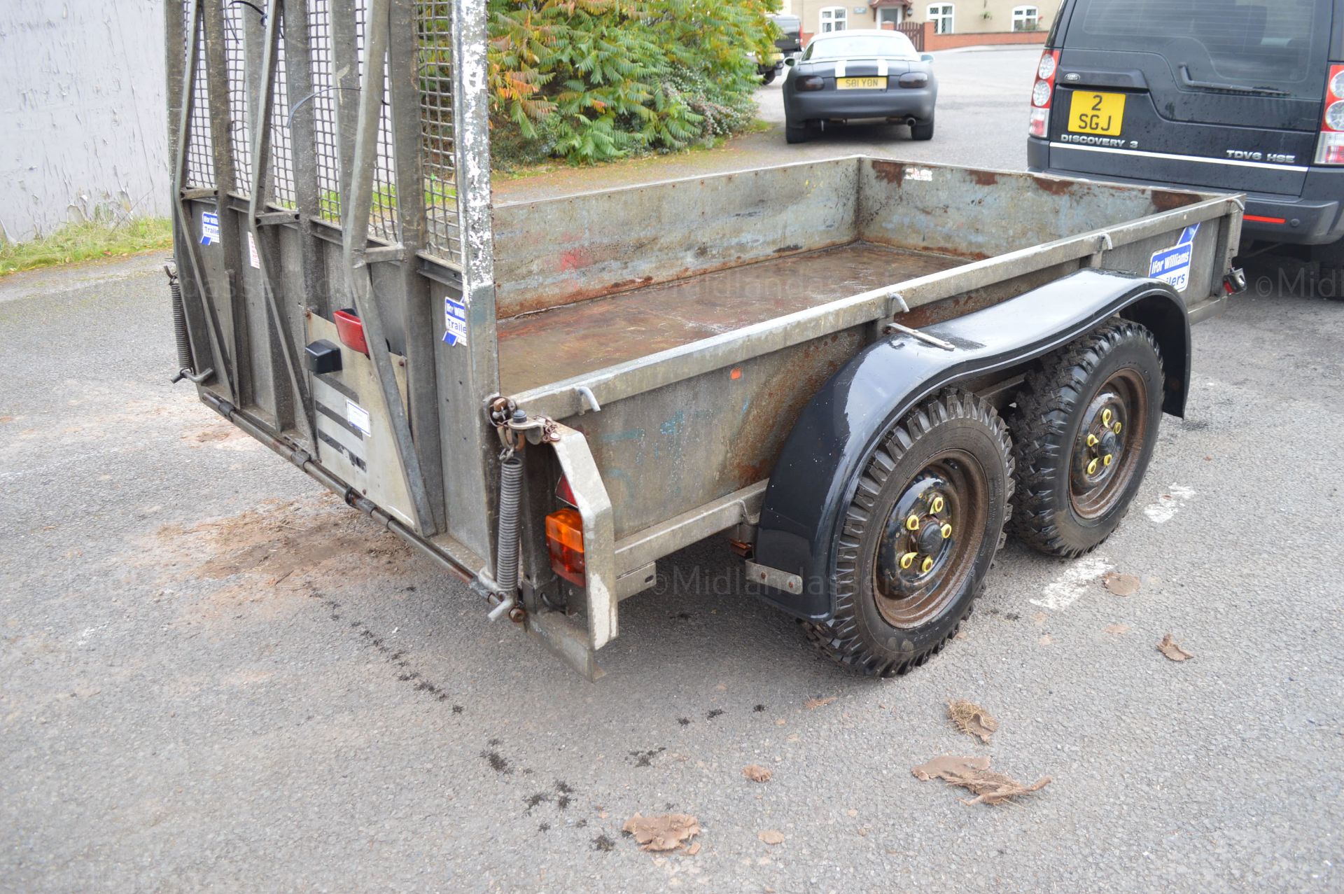 1996 IFOR WILLIAMS GD1060 TWIN AXLE TRAILER - Image 2 of 9