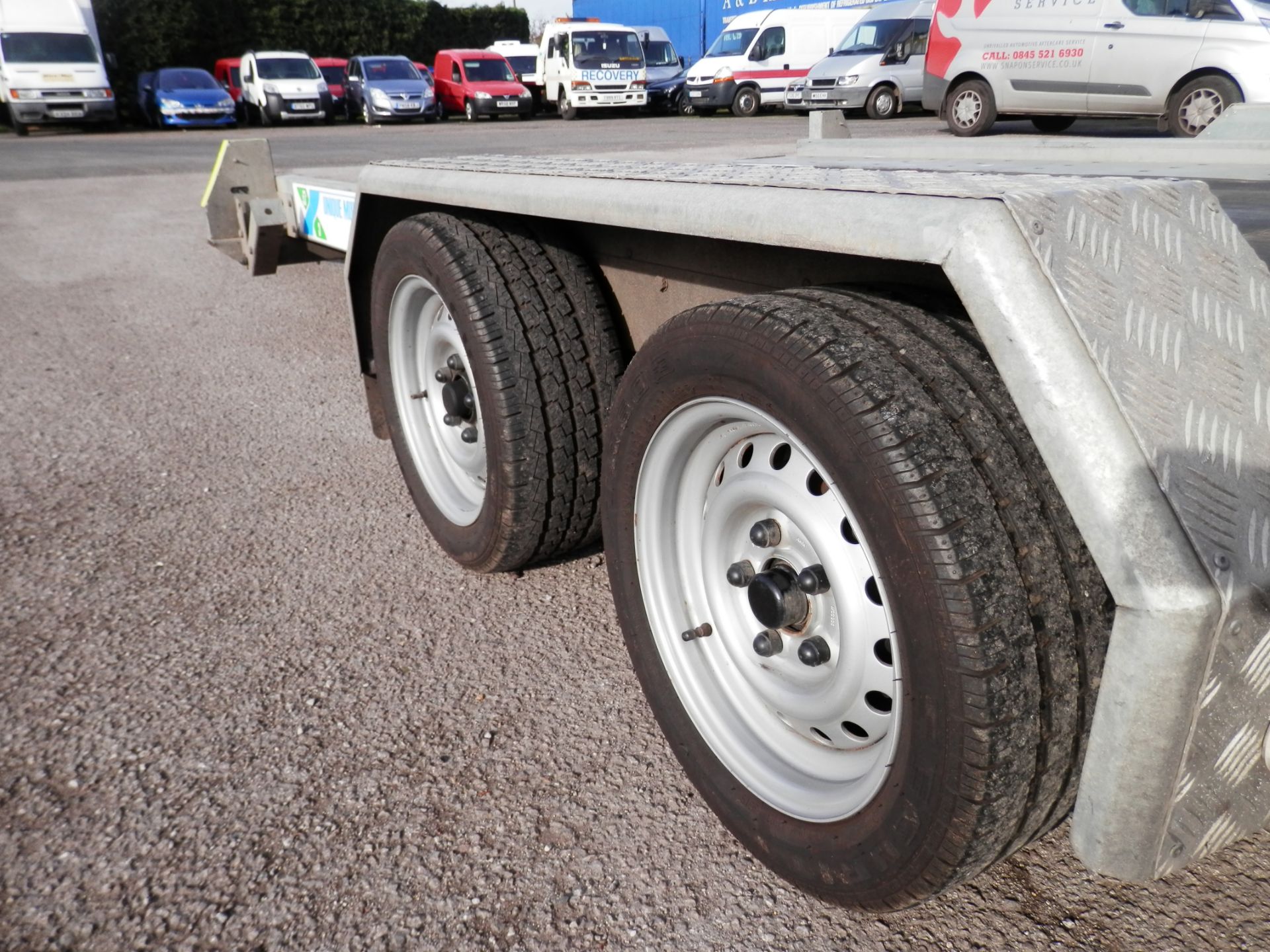 2014 GRAHAM EDWARDS GTX3, 3 TONNE CAR TRAILER, RAMPS & WINCH. GREAT CONDITION THROUGHOUT,NO VAT - Image 13 of 16