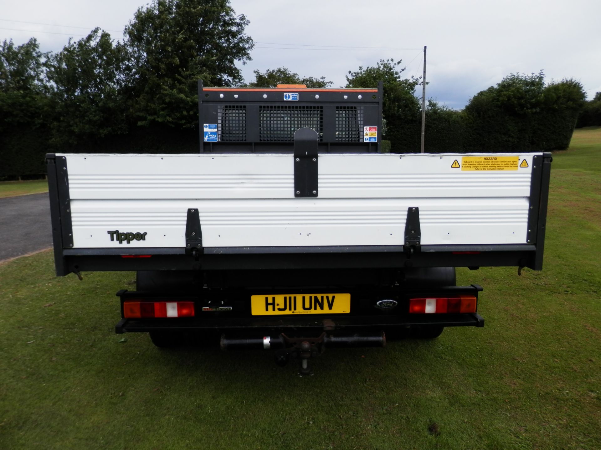 2011/11 PLATE FORD TRANSIT DROPSIDE TIPPER,T350 115, ONE-STOP CONVERSION. ONLY 35K MILES, SUPERB VAN - Image 5 of 18