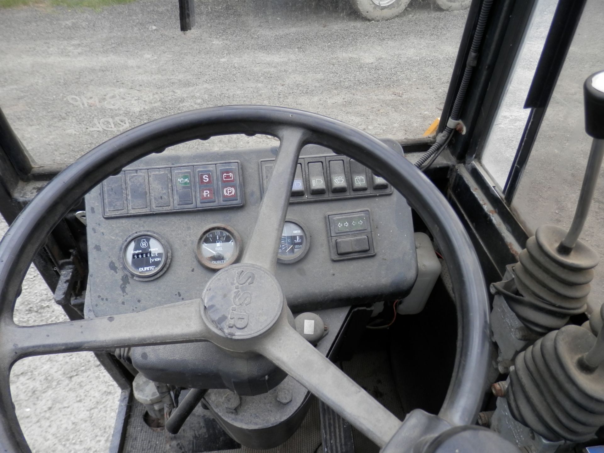 1995 WORKING SSP KOMPACT 4, 4 TONNE SIDELOADER FORKLIFT. ONLY 5822 WORKING HOURS. - Image 6 of 9