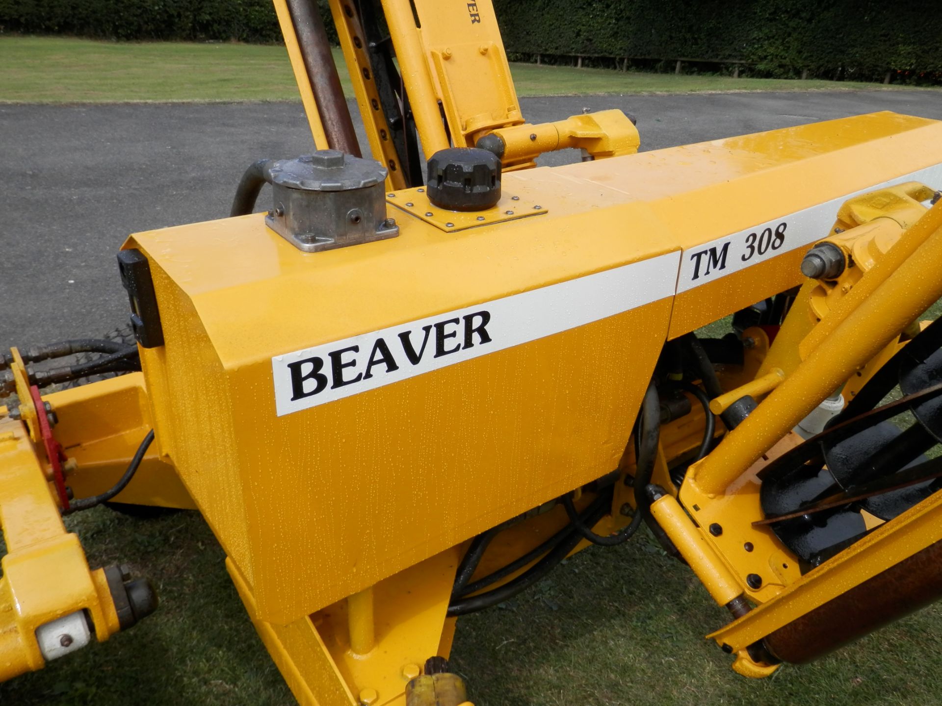 WORKING RECONDITIONED BEAVER (HAYTER) TM-308 GANG MOWER 540 PTO TRACTOR ATTACHMENT. NO VAT !!! - Image 2 of 8