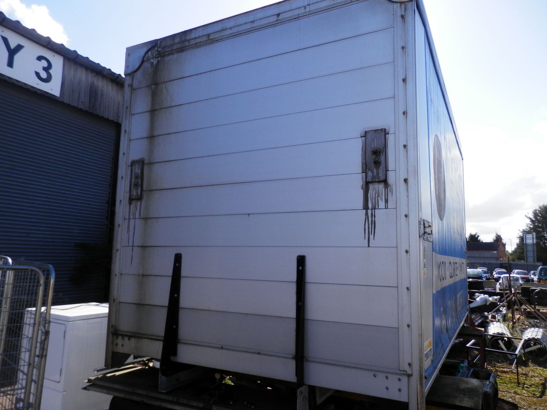 2009 VFS ALLOY EX TRANSIT CURTAIN SIDED BODY. LOW RESERVE. - Image 2 of 7