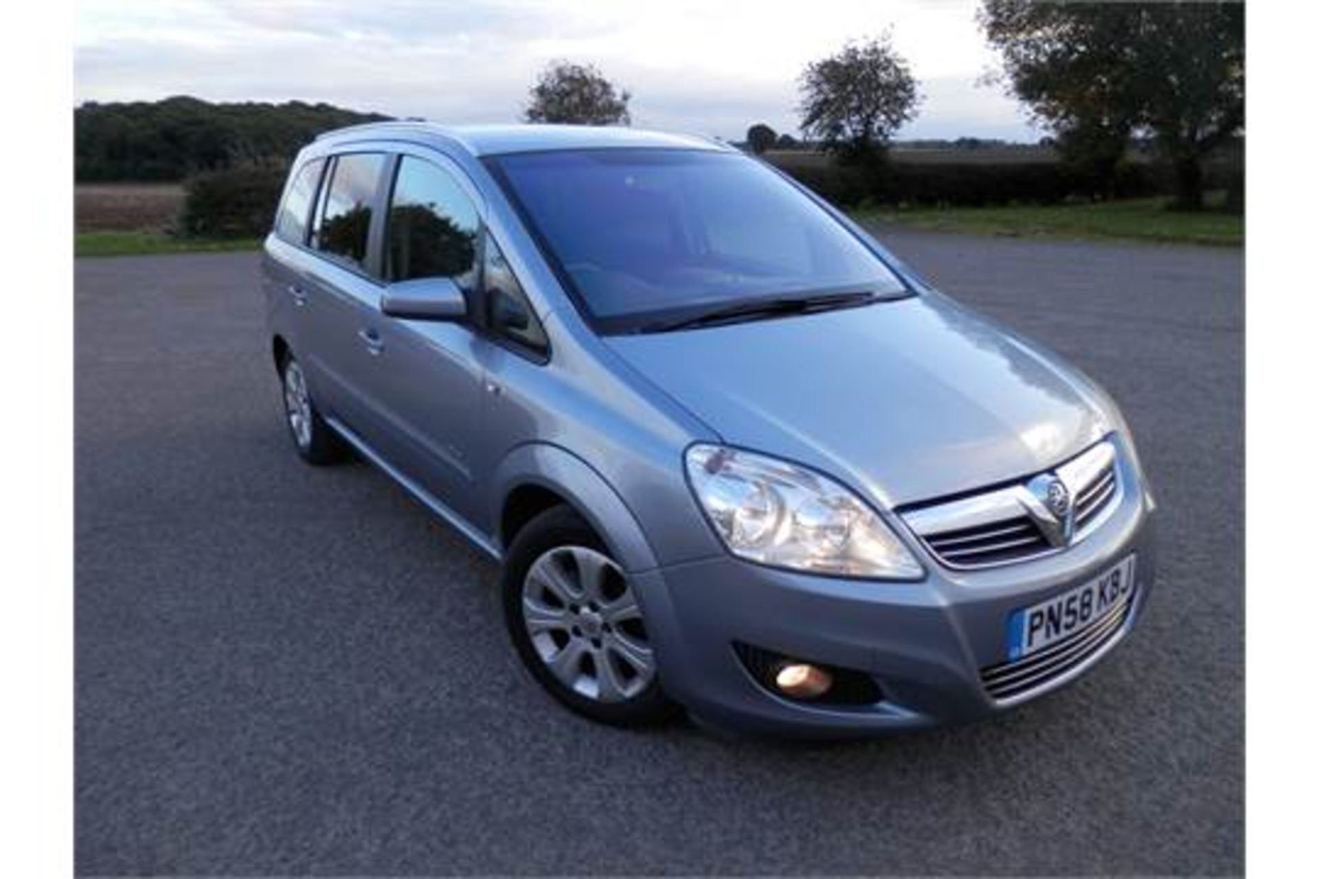 2008/58 PLATE VAUXHALL ZAFIRA 1.9 DIESEL CDTI, 7 SEATER, MANUAL. MOT SEPT 2017, 126K WARRANTED MILES