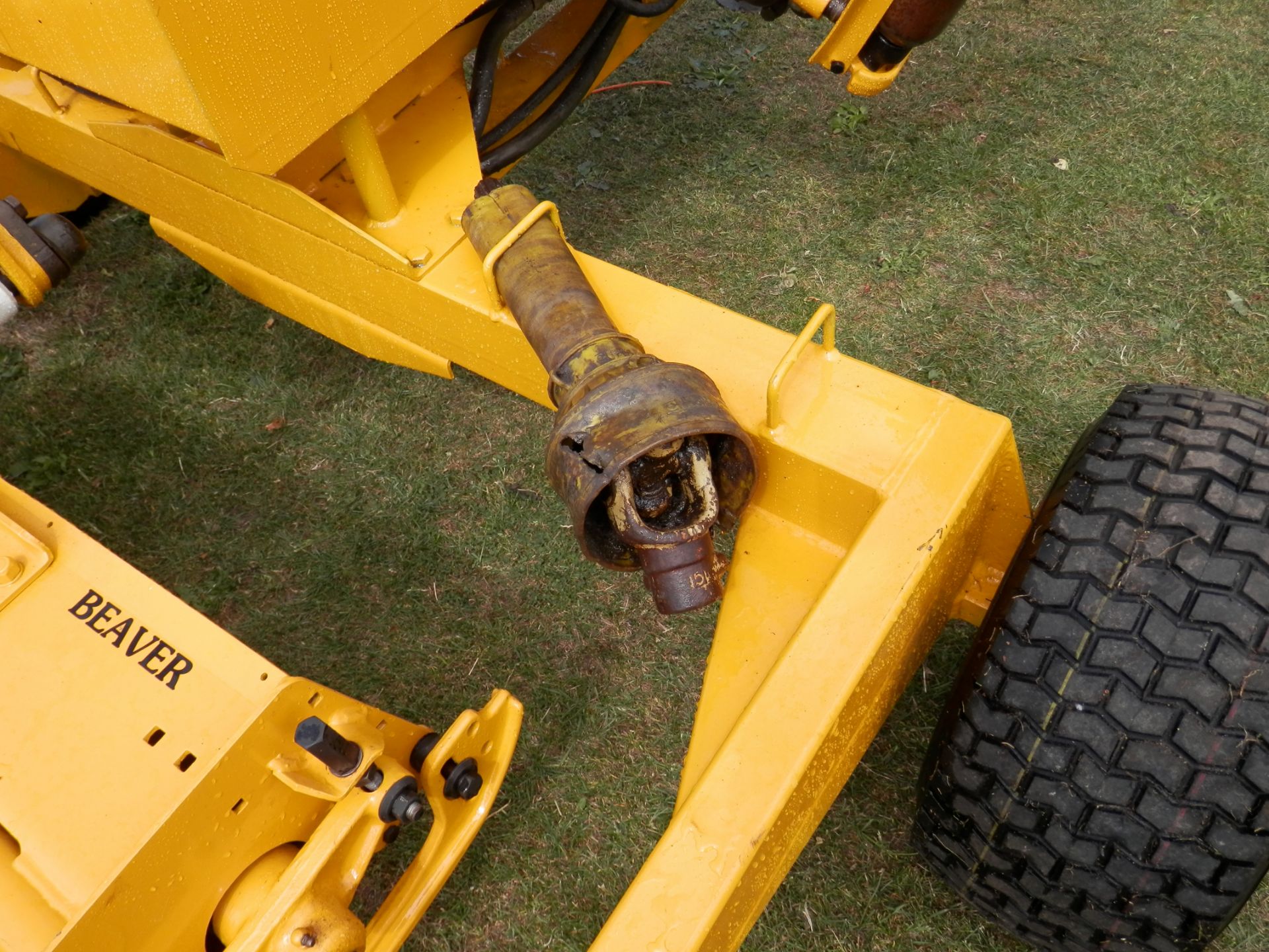 WORKING RECONDITIONED BEAVER (HAYTER) TM-308 GANG MOWER 540 PTO TRACTOR ATTACHMENT. NO VAT !!! - Image 6 of 8