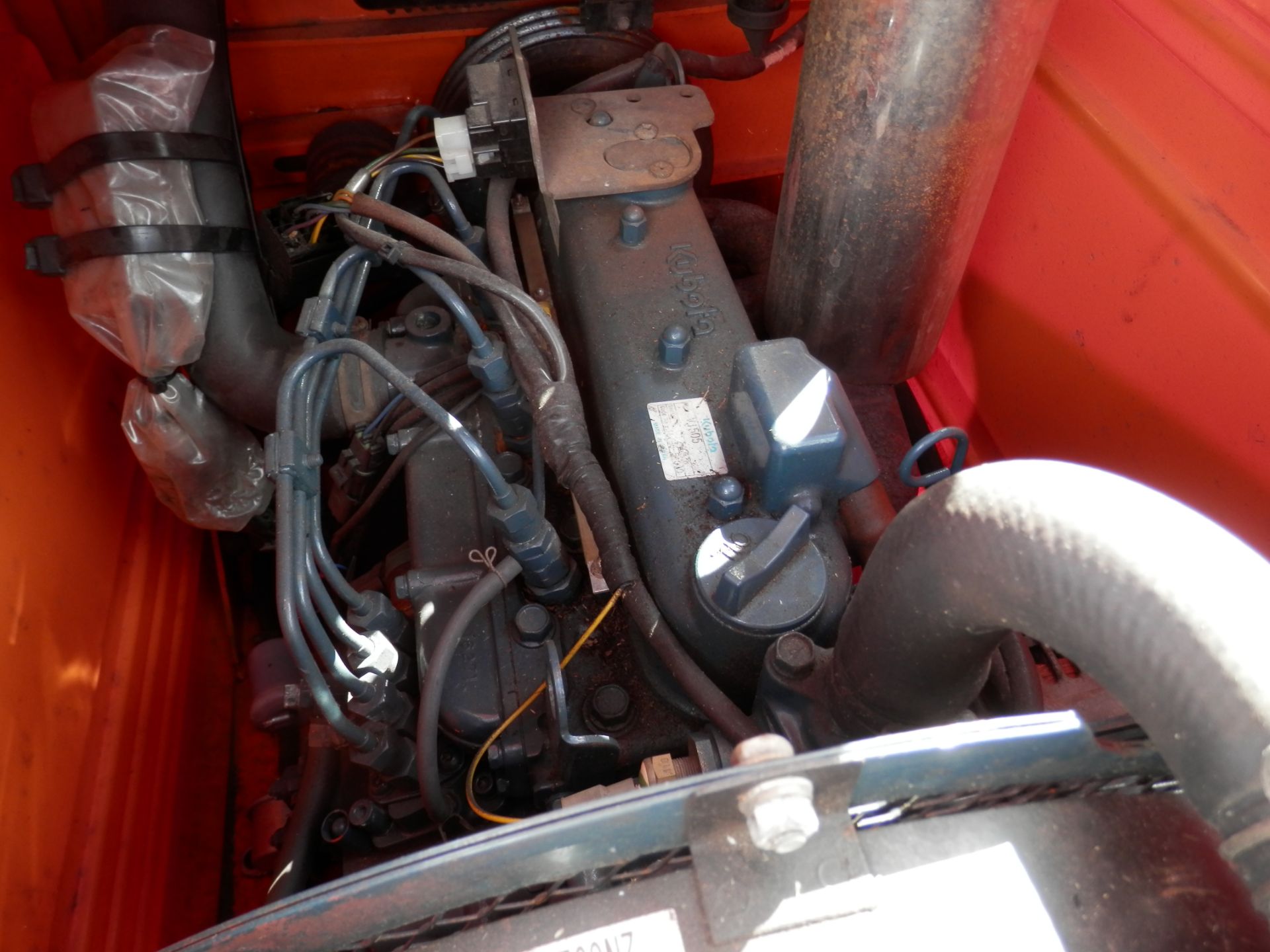 2002 TIMBERWOLF KUBOTA ENGINED DIESEL CHIPPER, TRAILERED UNIT. ALL WORKING. - Image 3 of 6