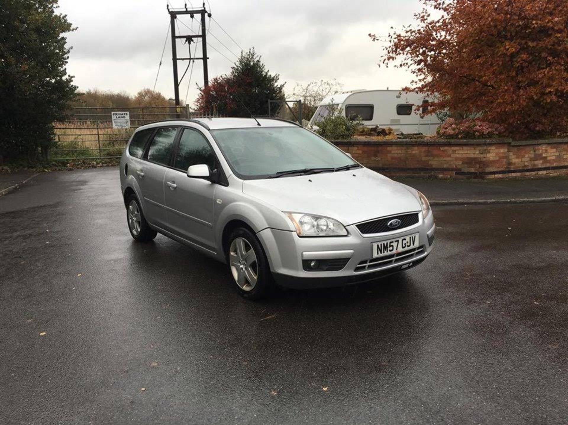 2008/57 PLATE FORD FOCUS 1.6 PETROL STYLE ESTATE, 91K MILES. MOT JULY 2017. - Image 2 of 12