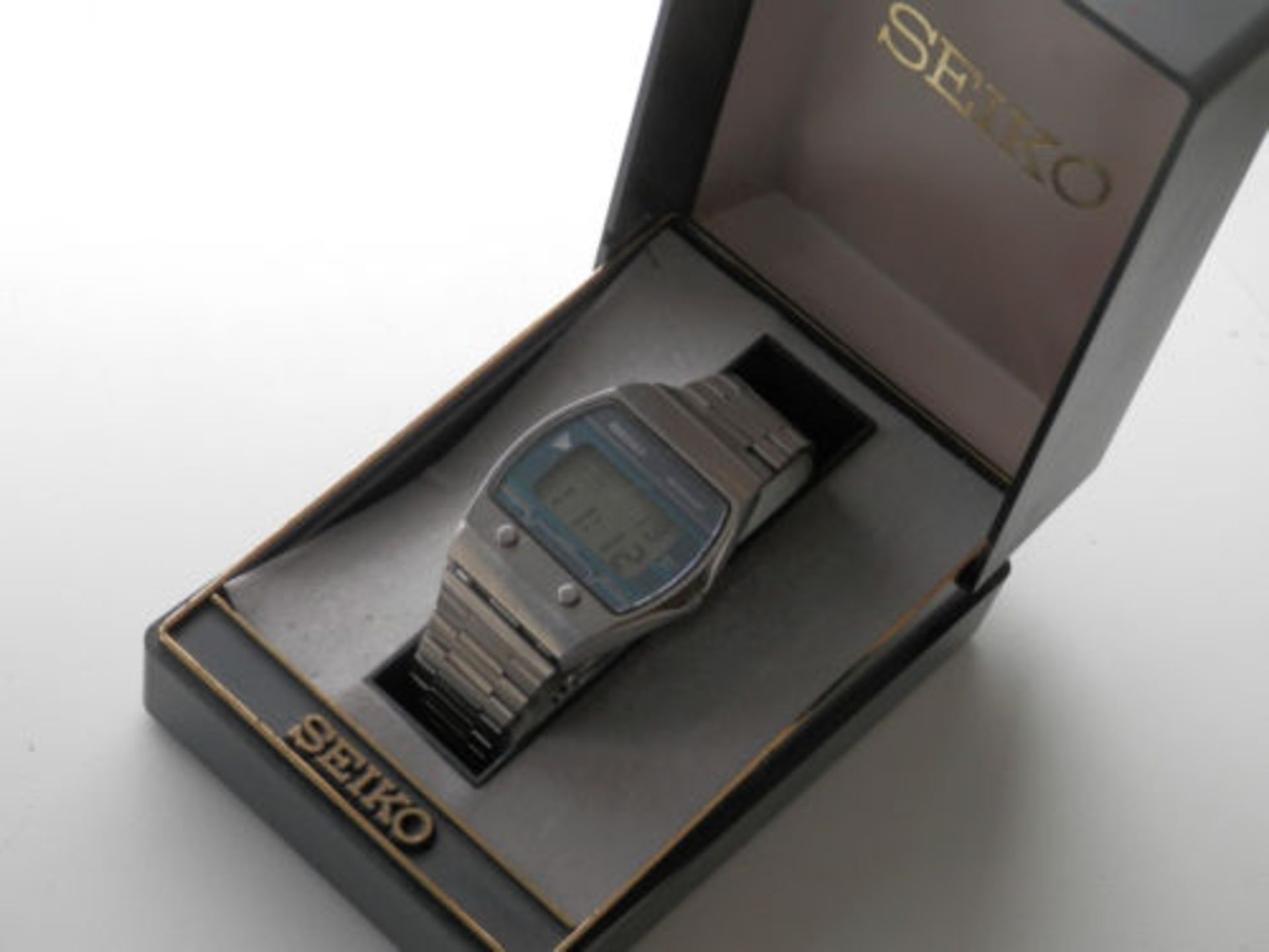 RARE 1978 SEIKO A029 5020 DIGITAL WATCH, WITH BOX, ALL WORKING - Image 8 of 12