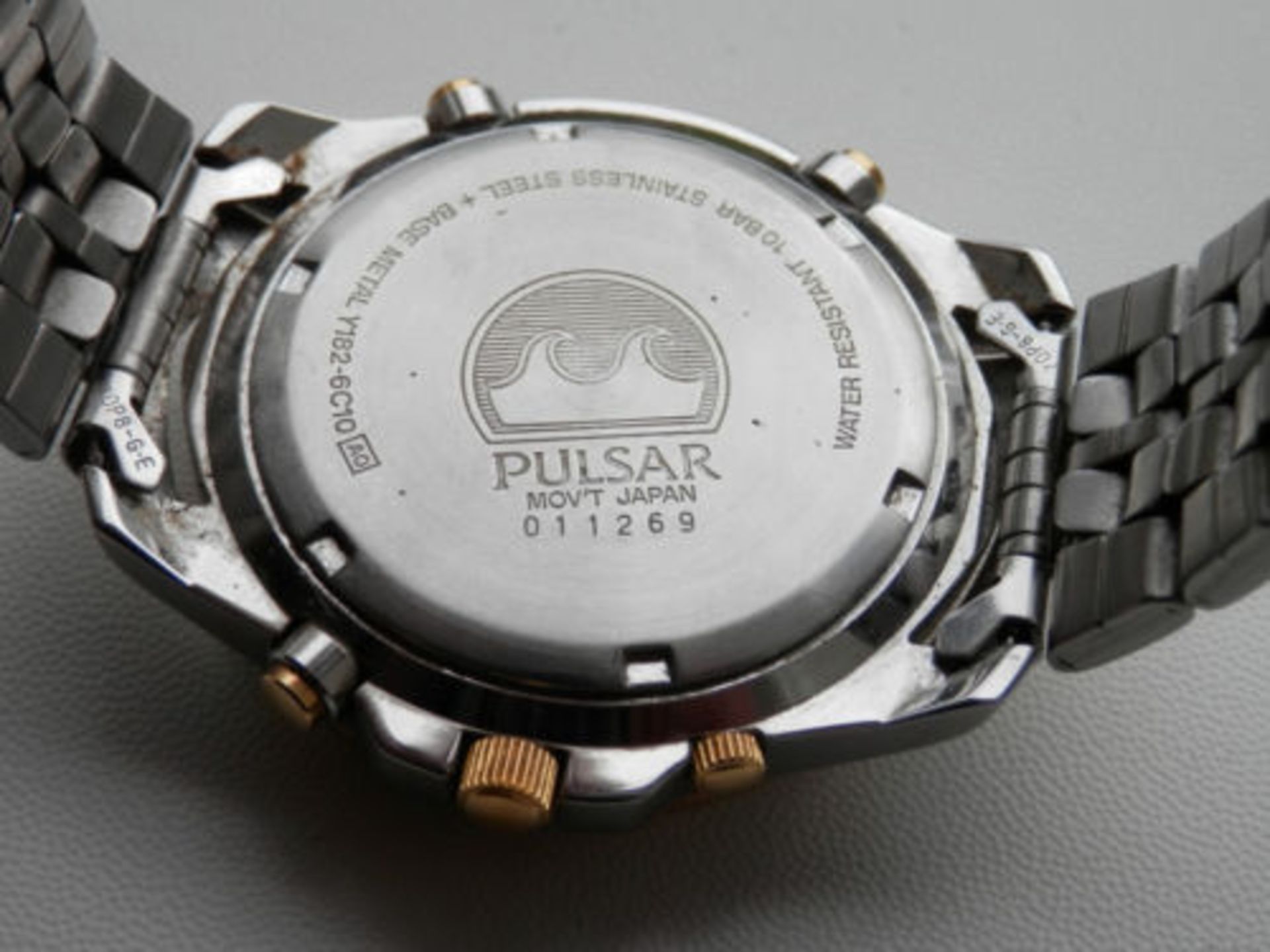 RARE WORKING 2000 PULSAR ALARM CHRONOGRAPH SPORTS 100 QUARTZ WATCH, ALL WORKING. - Image 6 of 10