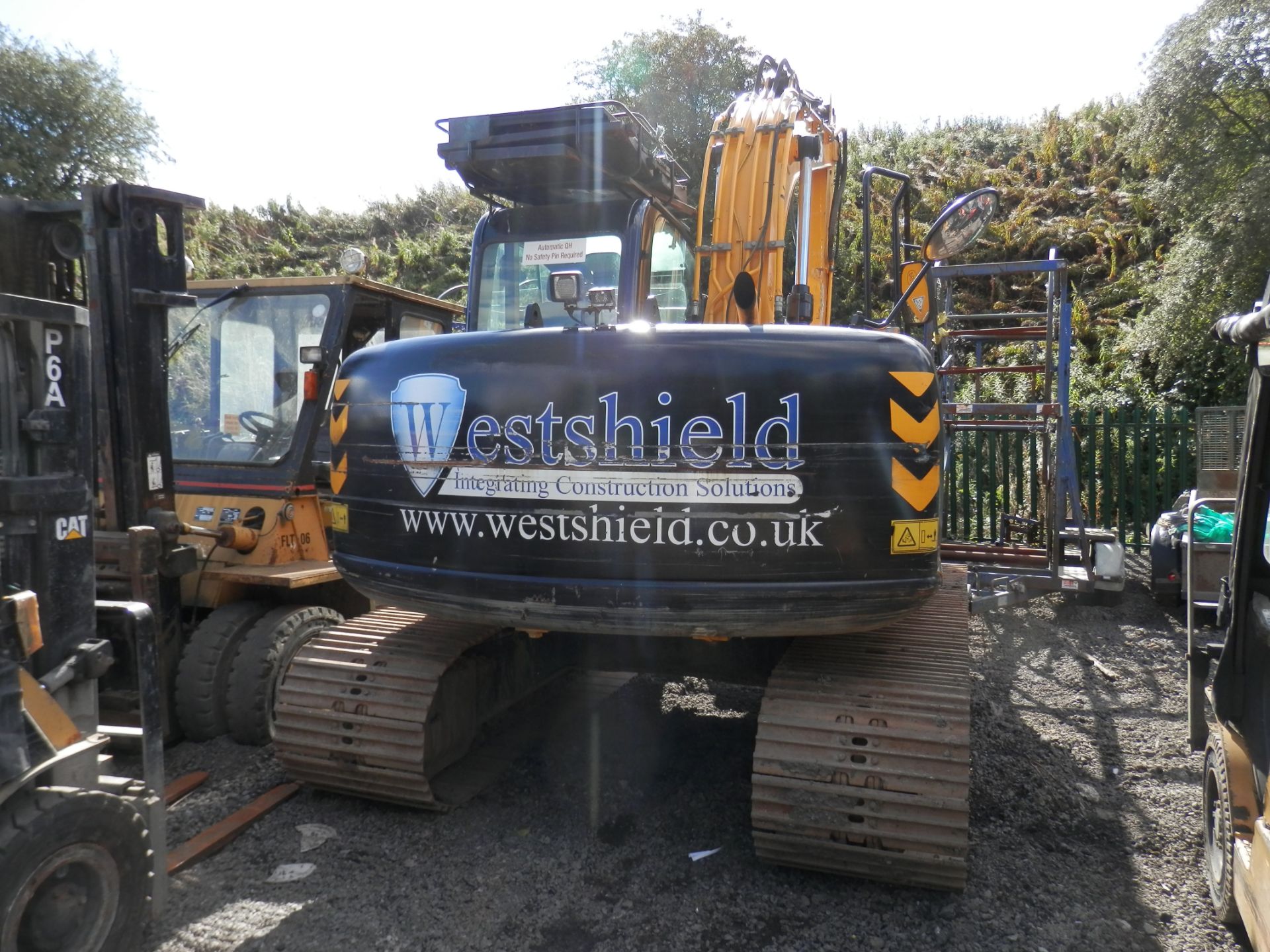 2010 JCBJS130 13.4 TONNE TRACKED DIGGER, ALL WORKING READY FOR WORK. 7806 WORKING HOURS. - Image 12 of 12