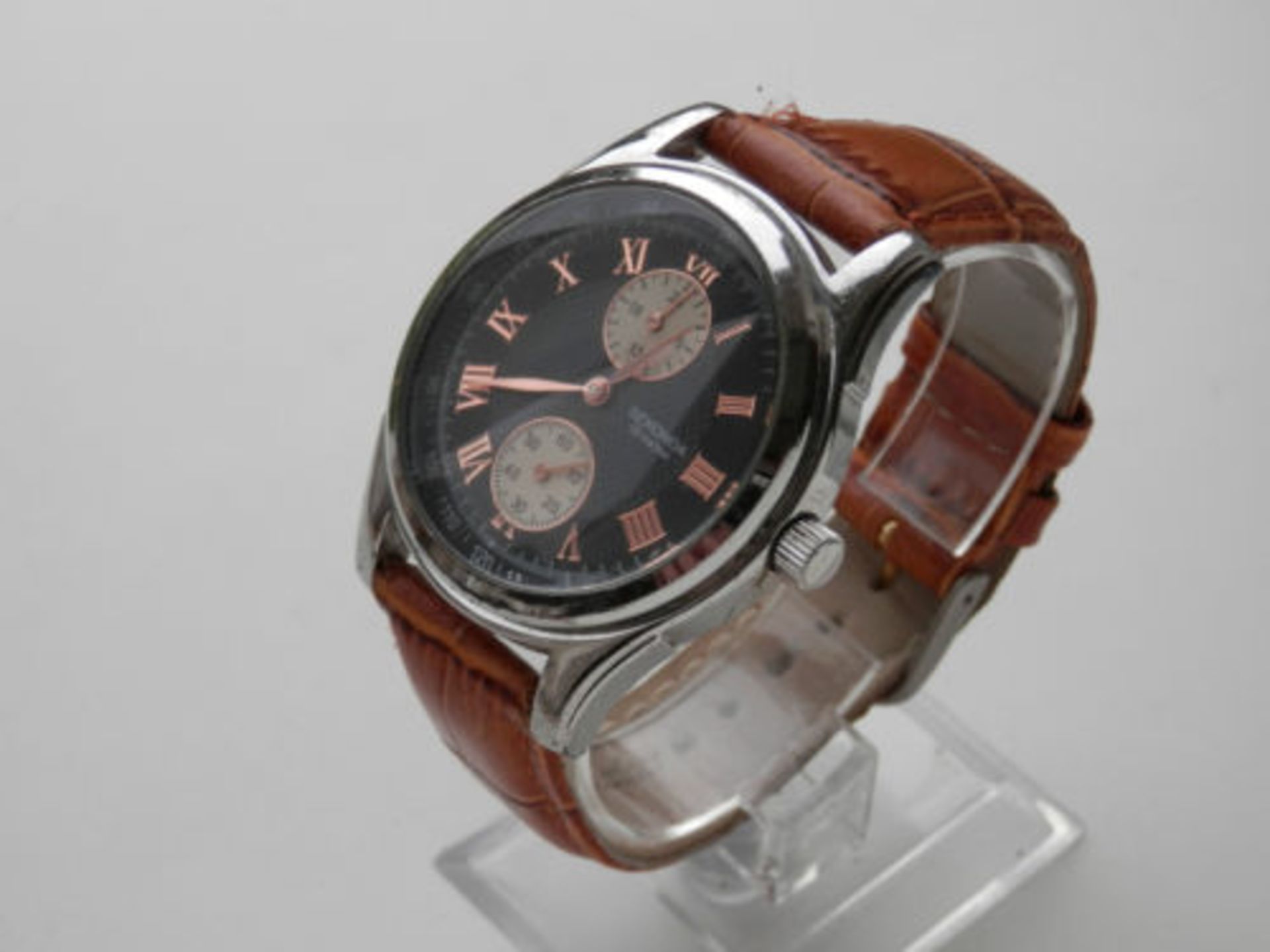 GORGEOUS CLASSIC LOOKING GENTS SEKONDA WORKING MINI DIAL WATCH, 24 HOUR DIAL - Image 2 of 8