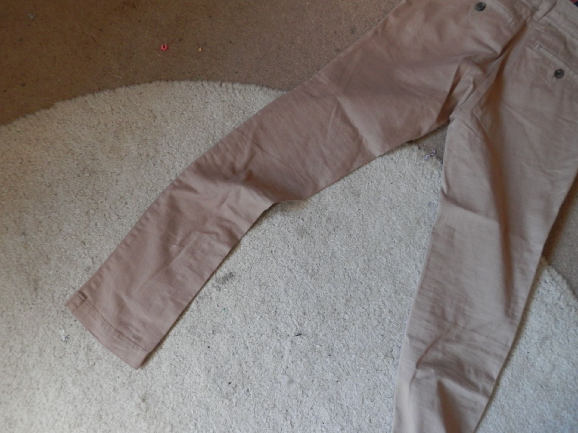 NEW & UNWORN LADIES UK SIZE 8 GENUINE JACK WILLS SLIM FIT HOLLINGWORTH CHINO, SAND COLOUR. RRP £45 - Image 6 of 6