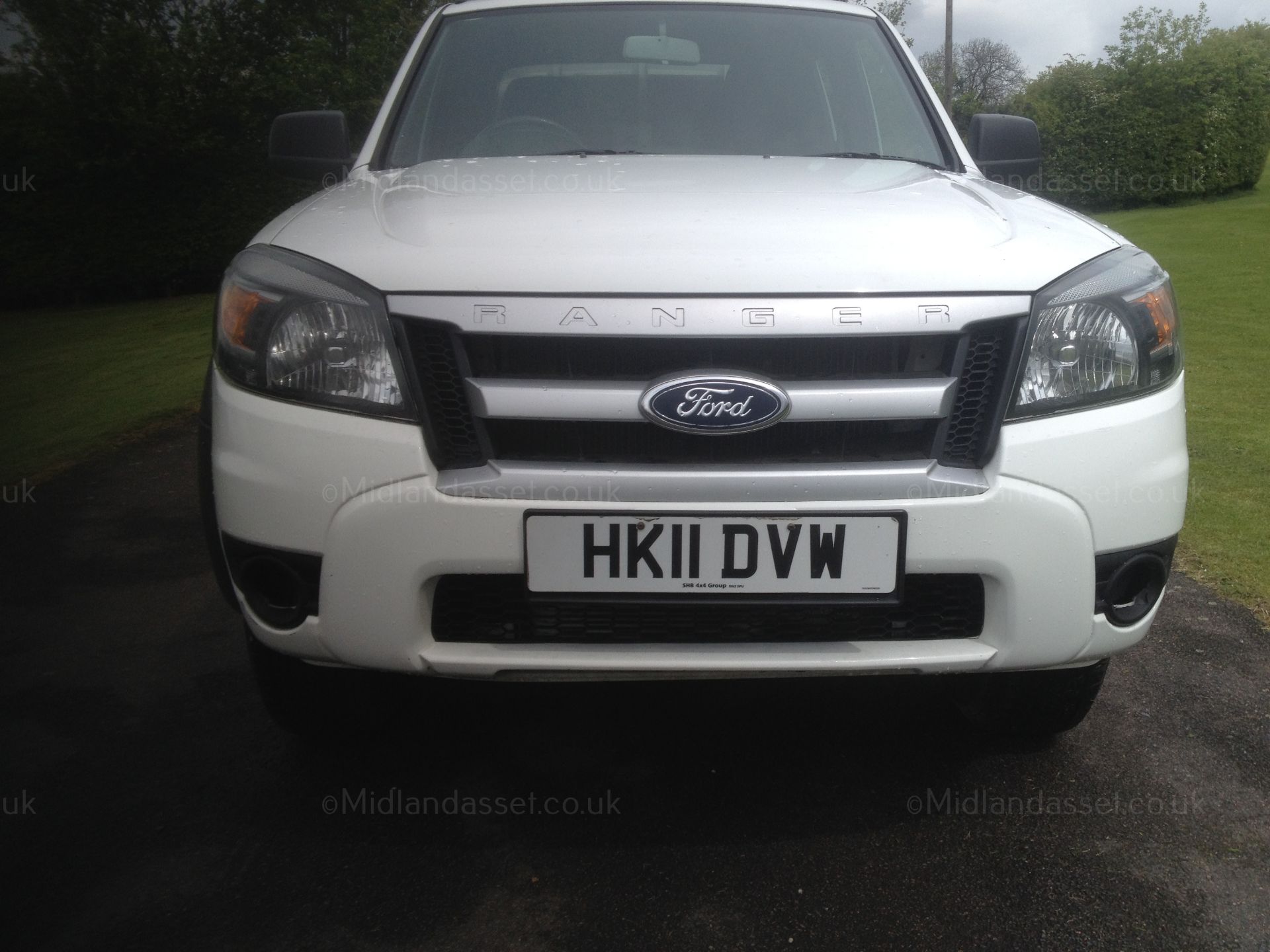 2011/11 REG FORD RANGER XL 4x4 TDCI DOUBLE CAB PICK UP ONE OWNER - Image 2 of 14
