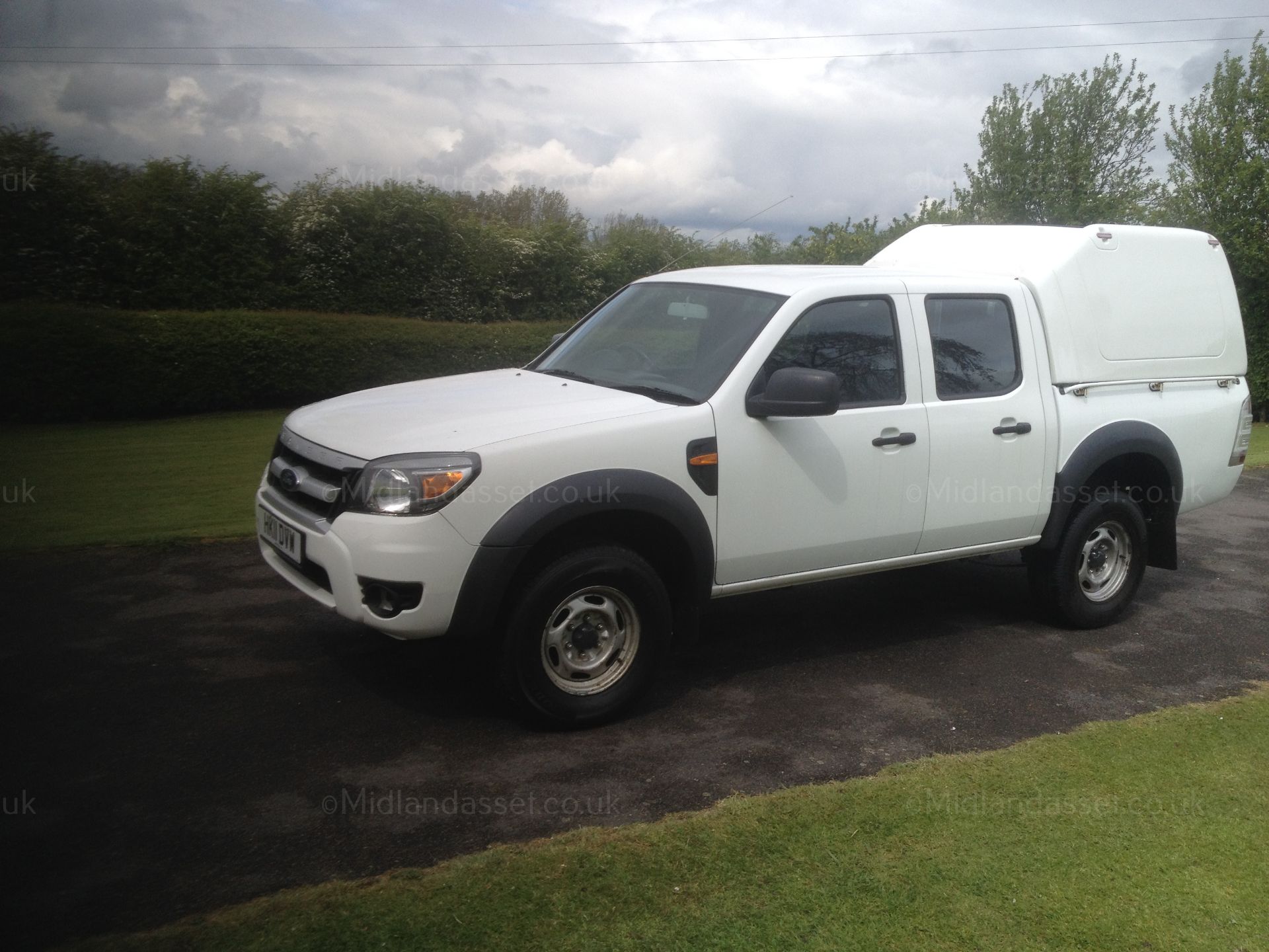 2011/11 REG FORD RANGER XL 4x4 TDCI DOUBLE CAB PICK UP ONE OWNER - Image 3 of 14