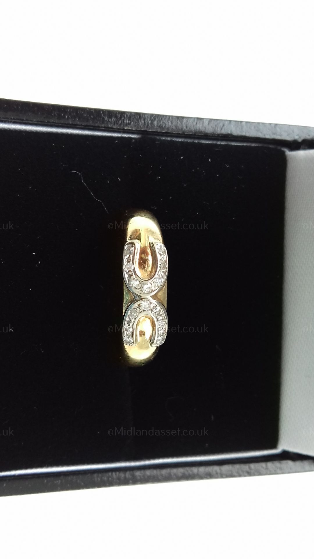 750 HALLMARKED 18K YELLOW GOLD DIAMOND RING - Image 5 of 7