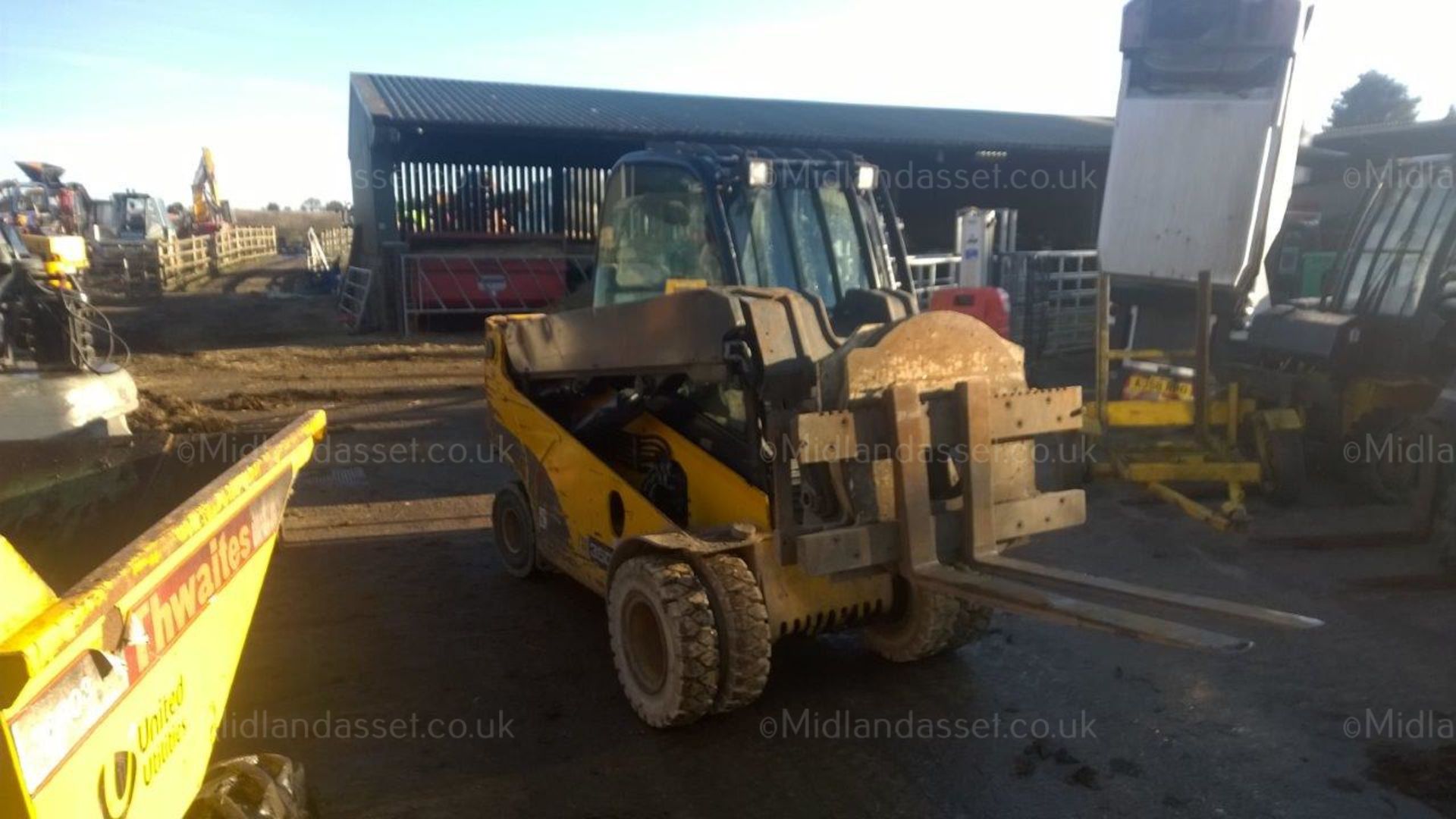 2009 JCB TELE TRUCK WITH ROTATOR