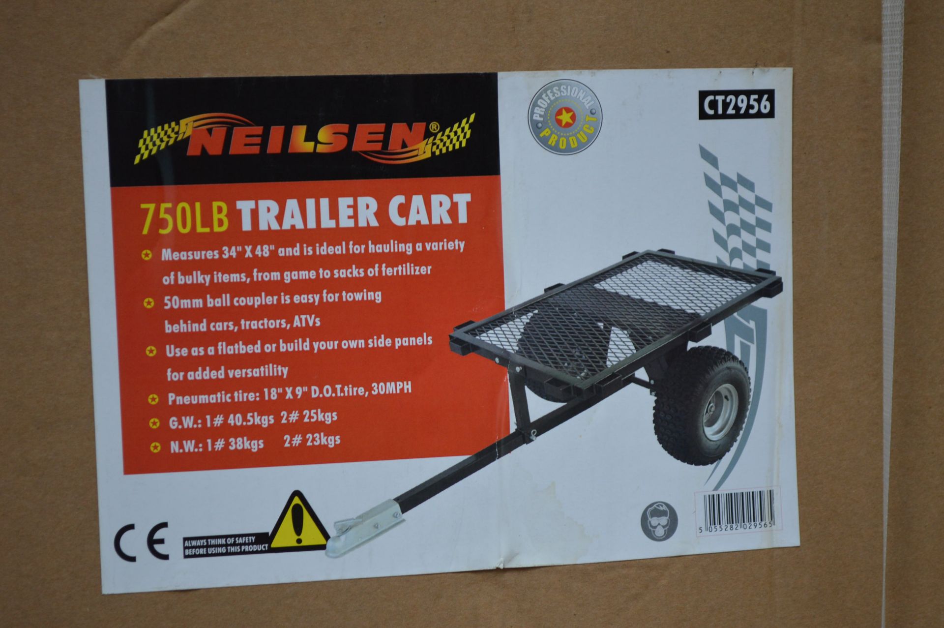 750LB TRAILER CART BRAND NEW IN BOX