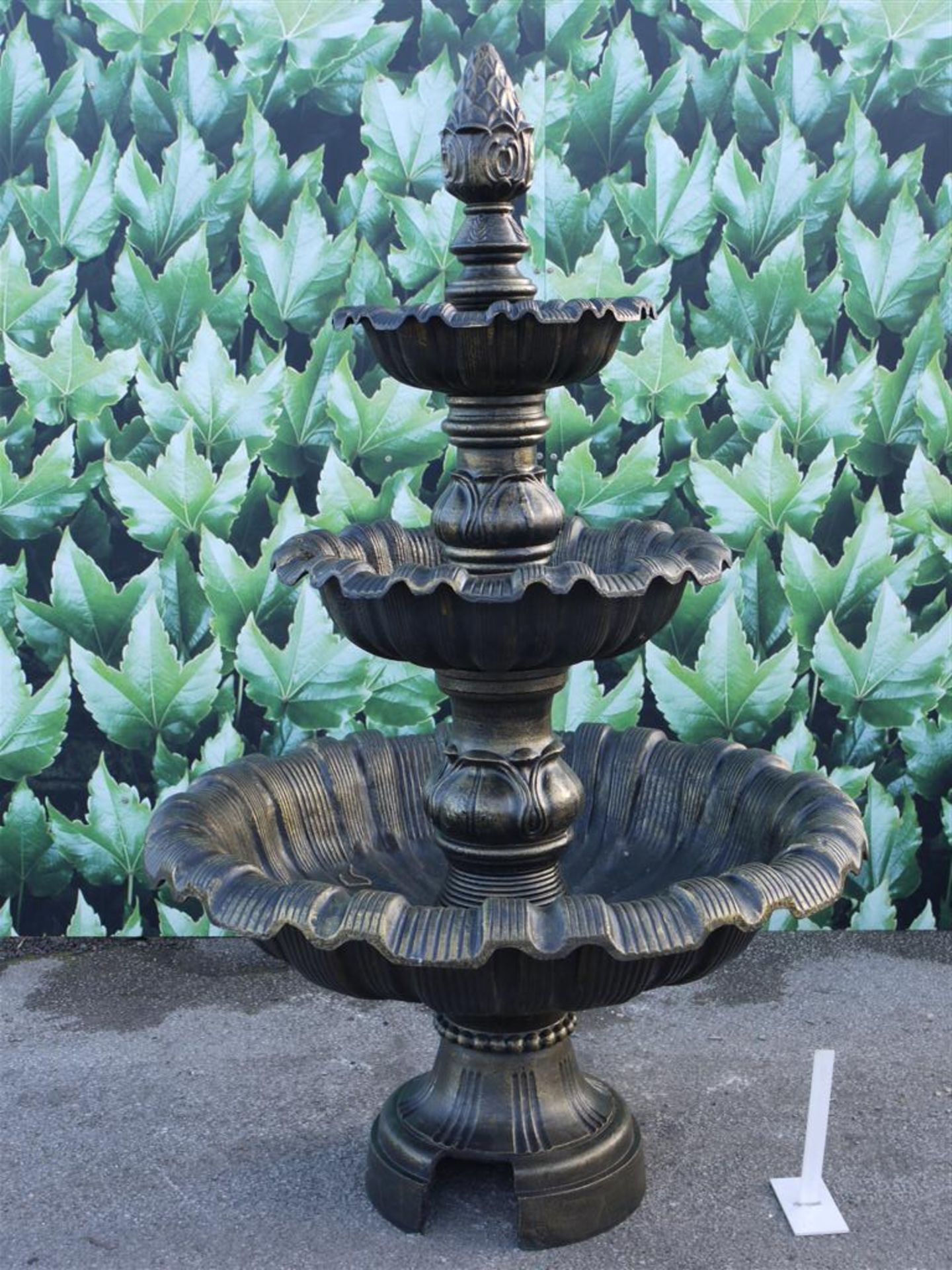 BRONZE FINISH WATER FOUNTAIN