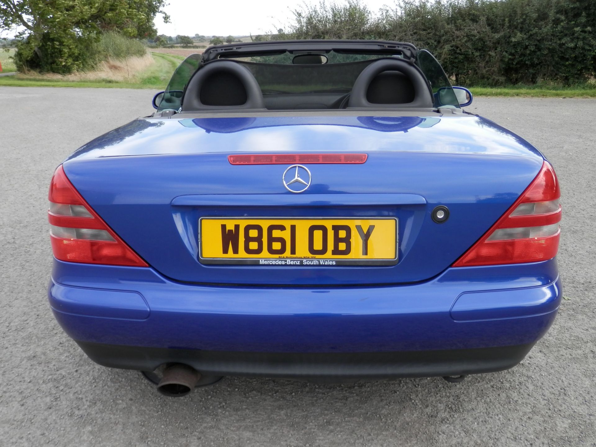 2000/W MERCEDES SLK 230 KOMPRESSOR CONVERTIBLE, BLUE, BLACK LEATHER 158K MILES. MOT MARCH 2017. - Image 4 of 37