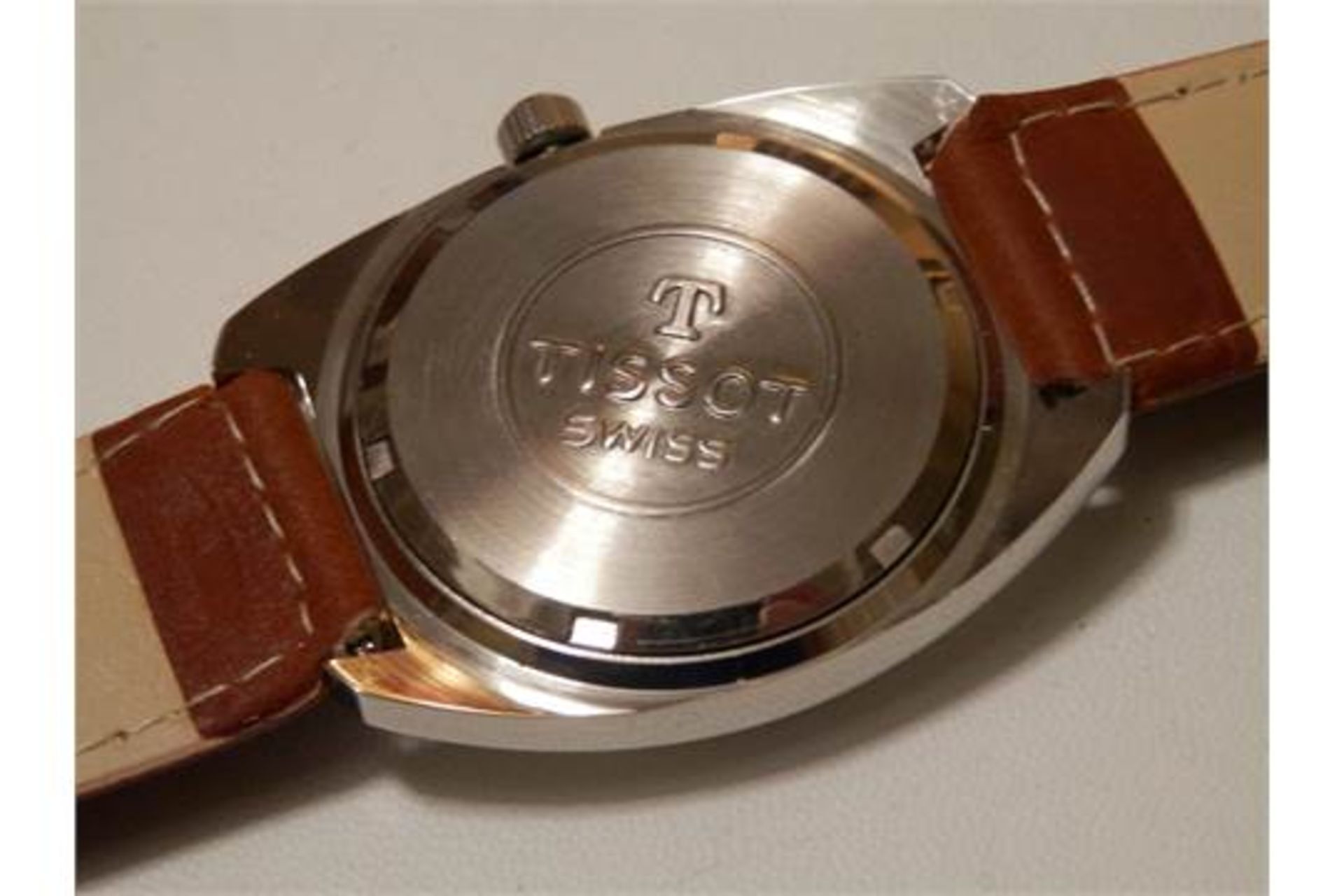 SUPERB GENTS TISSOT SEASTAR, POSSIBLY NEW/OLD STOCK 1970S 17 JEWEL SWISS WATCH (1 of 3 available) - Image 5 of 10