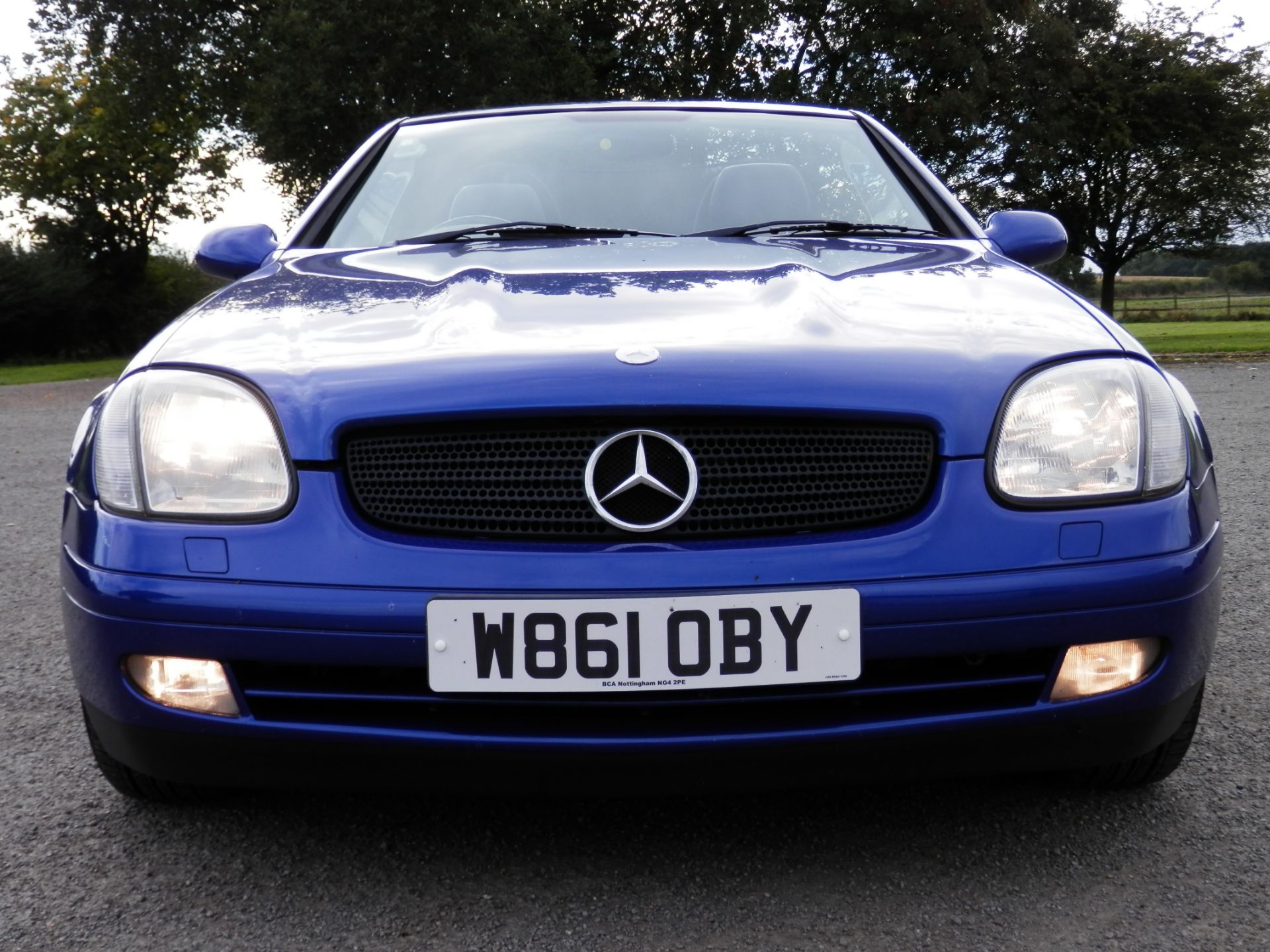 2000/W MERCEDES SLK 230 KOMPRESSOR CONVERTIBLE, BLUE, BLACK LEATHER 158K MILES. MOT MARCH 2017. - Image 3 of 37