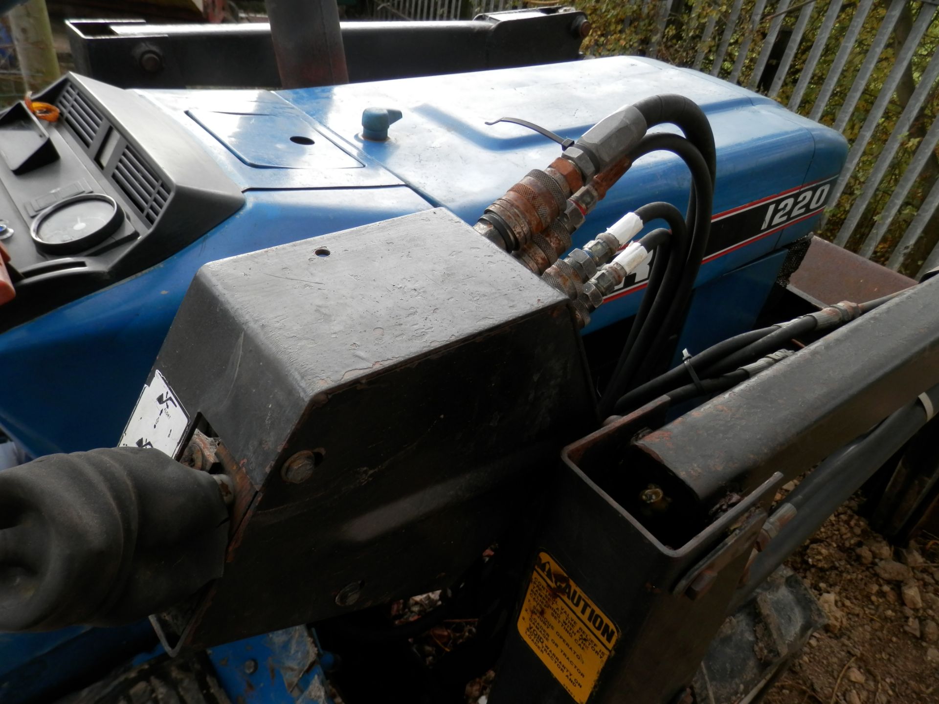 FORD 1220 MINI TRACTOR RUNNING, WORKING & DRIVING - Image 10 of 11