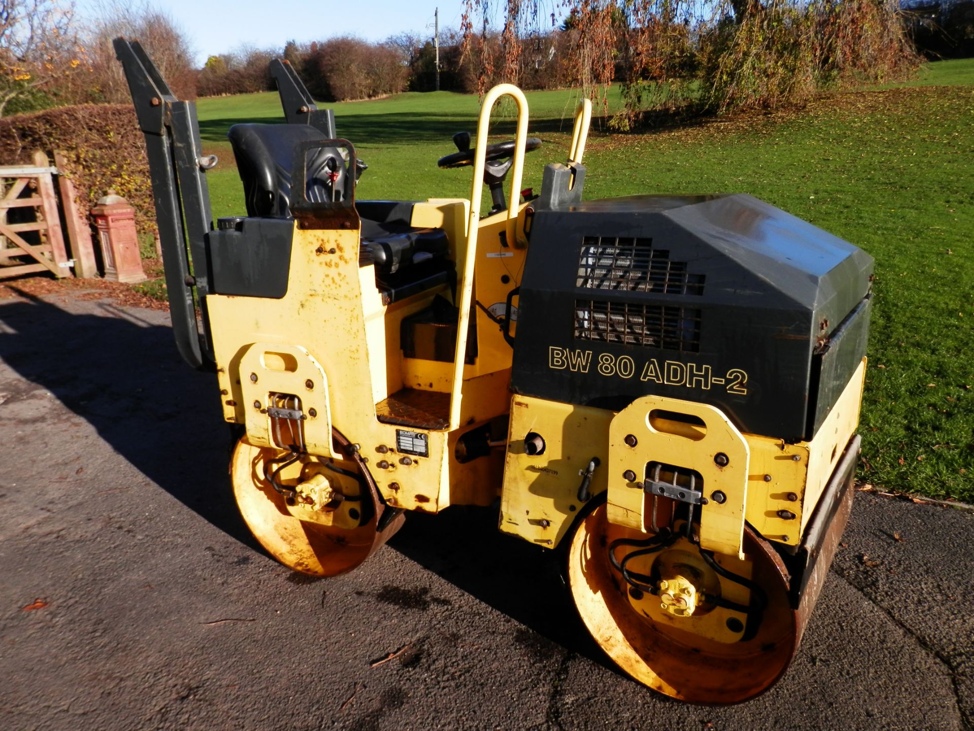 2007 ALL WORKING BOMAG ROLLER, MODEL BW80 ADH -2 - Image 6 of 12