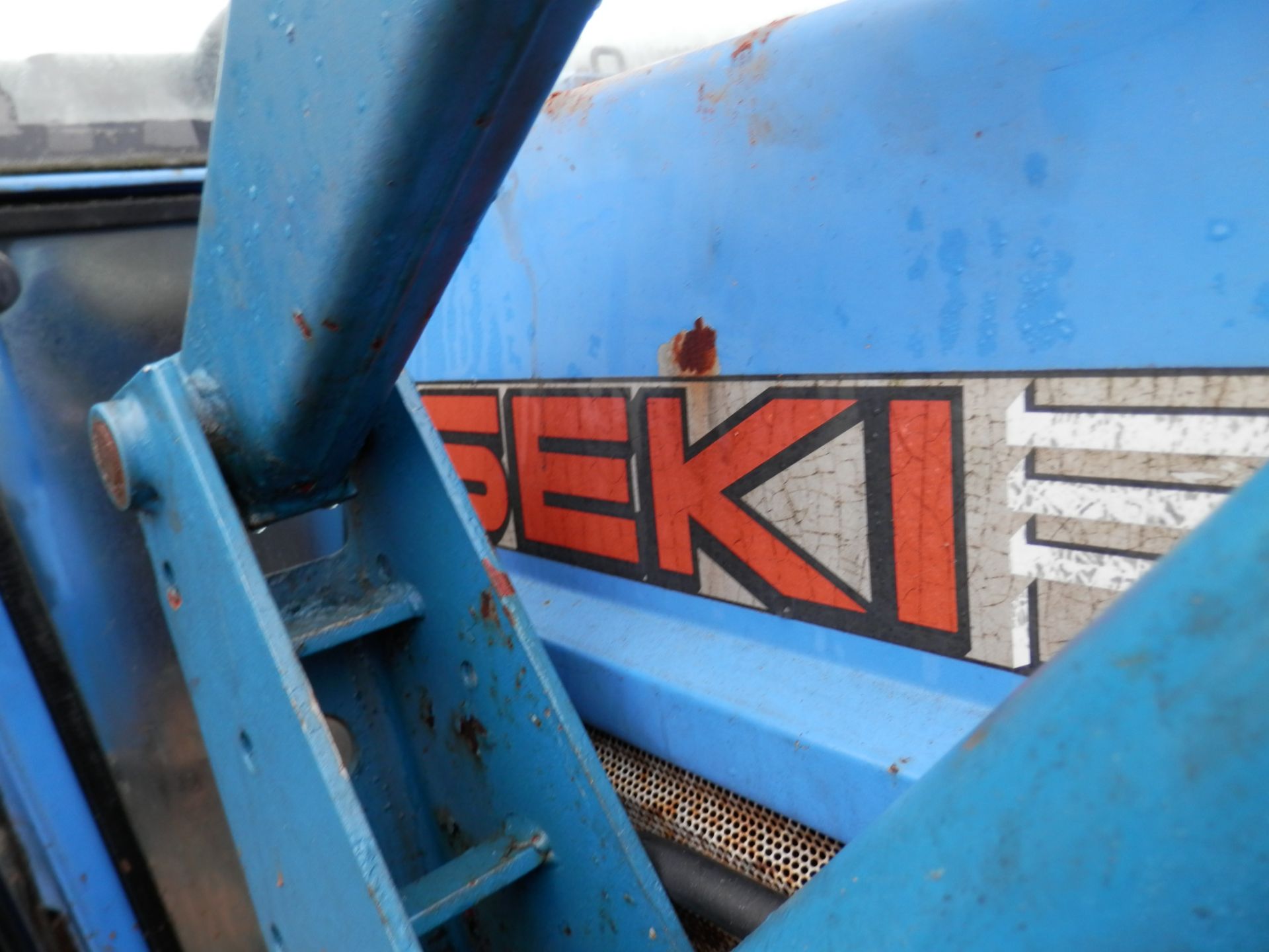 ISEKI 545 TRACTOR WITH FRONT LOADER. GOOD WORKING UNIT. - Bild 10 aus 11