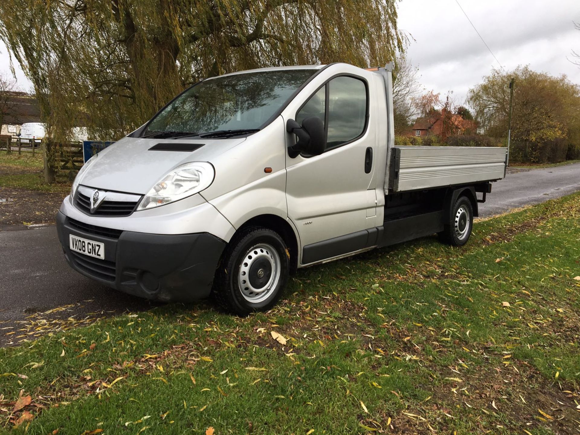 2008/08 REG VAUXHALL VIVARO 2900 CDTI LWB DROPSIDE, SHOWING 1 FORMER KEEPER *NO VAT* - Image 3 of 9