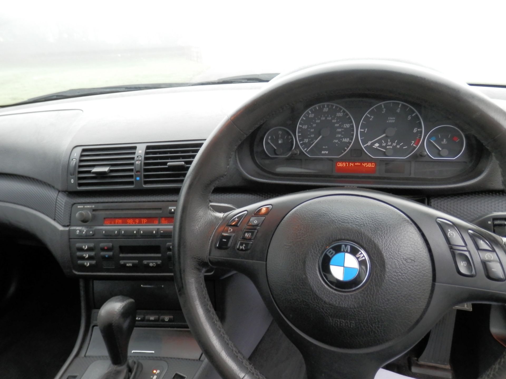 2004/04 BMW 330 CI M-SPORT COUPE SPORTS AUTO CONVERTIBLE, SILVER WITH BLACK LEATHER, ONLY 69K MILES. - Bild 16 aus 21