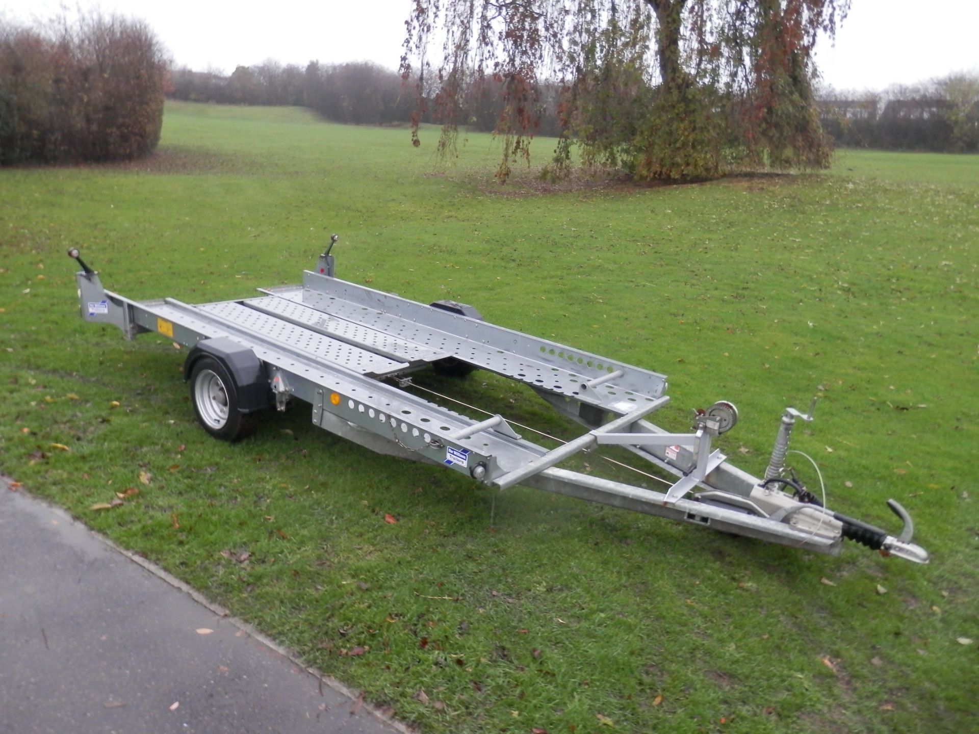 SUPERB 2016 1400 kg 1.4 TONNE IFOR WILLIAMS CAR TRAILER CT115