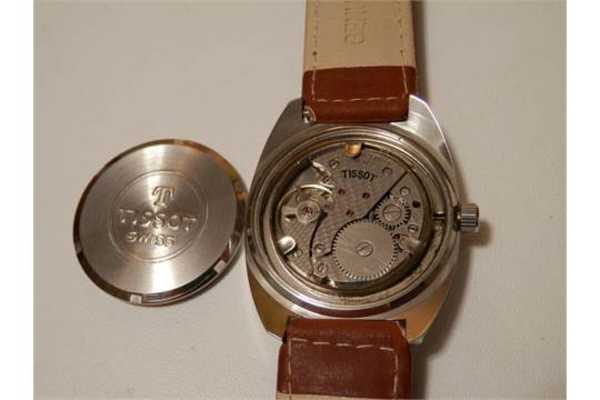 SUPERB GENTS TISSOT SEASTAR, POSSIBLY NEW/OLD STOCK 1970S 17 JEWEL SWISS WATCH (#3 of 3 available) - Image 6 of 10
