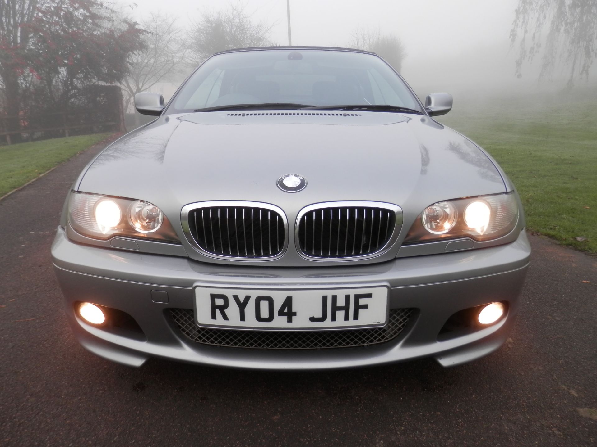 2004/04 BMW 330 CI M-SPORT COUPE SPORTS AUTO CONVERTIBLE, SILVER WITH BLACK LEATHER, ONLY 69K MILES. - Bild 5 aus 21