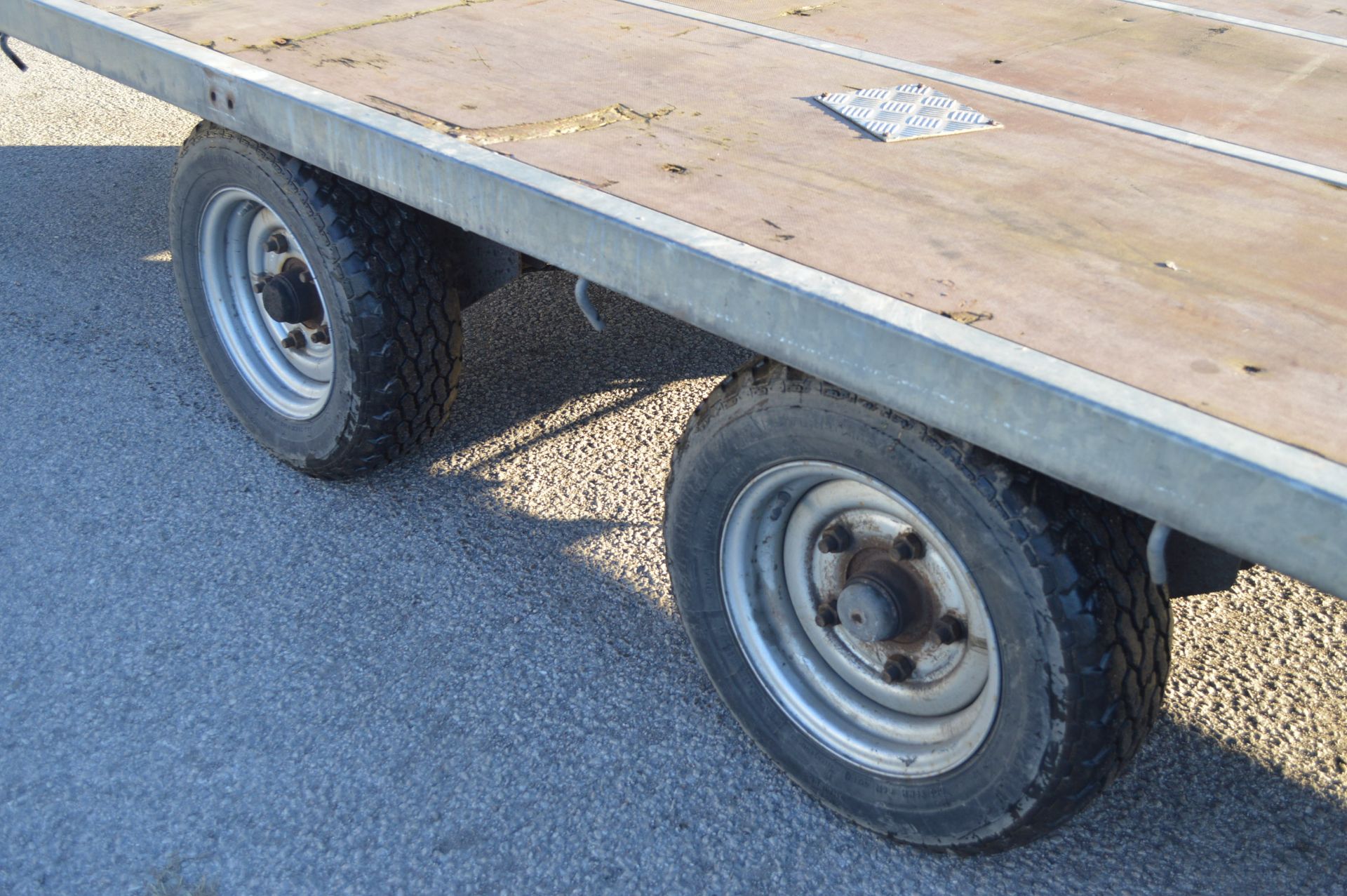 3.5 TON TWIN-AXLE 18 FOOT BLUE-LINE TRAILER - LIGHTS WORKING *NO VAT* - Image 6 of 19