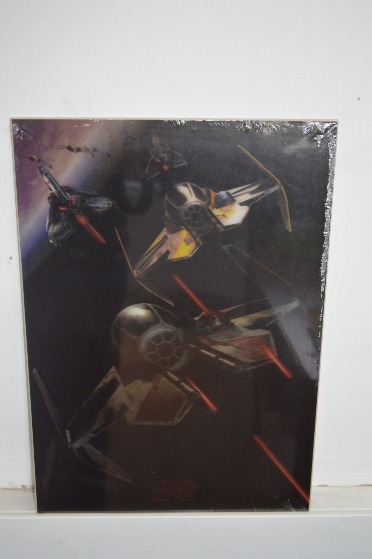 LIMITED EDITION STAR WARS 3D LITHOGRAPHIC PRINT WITH CERTIFICATE OF AUTHENTICITY