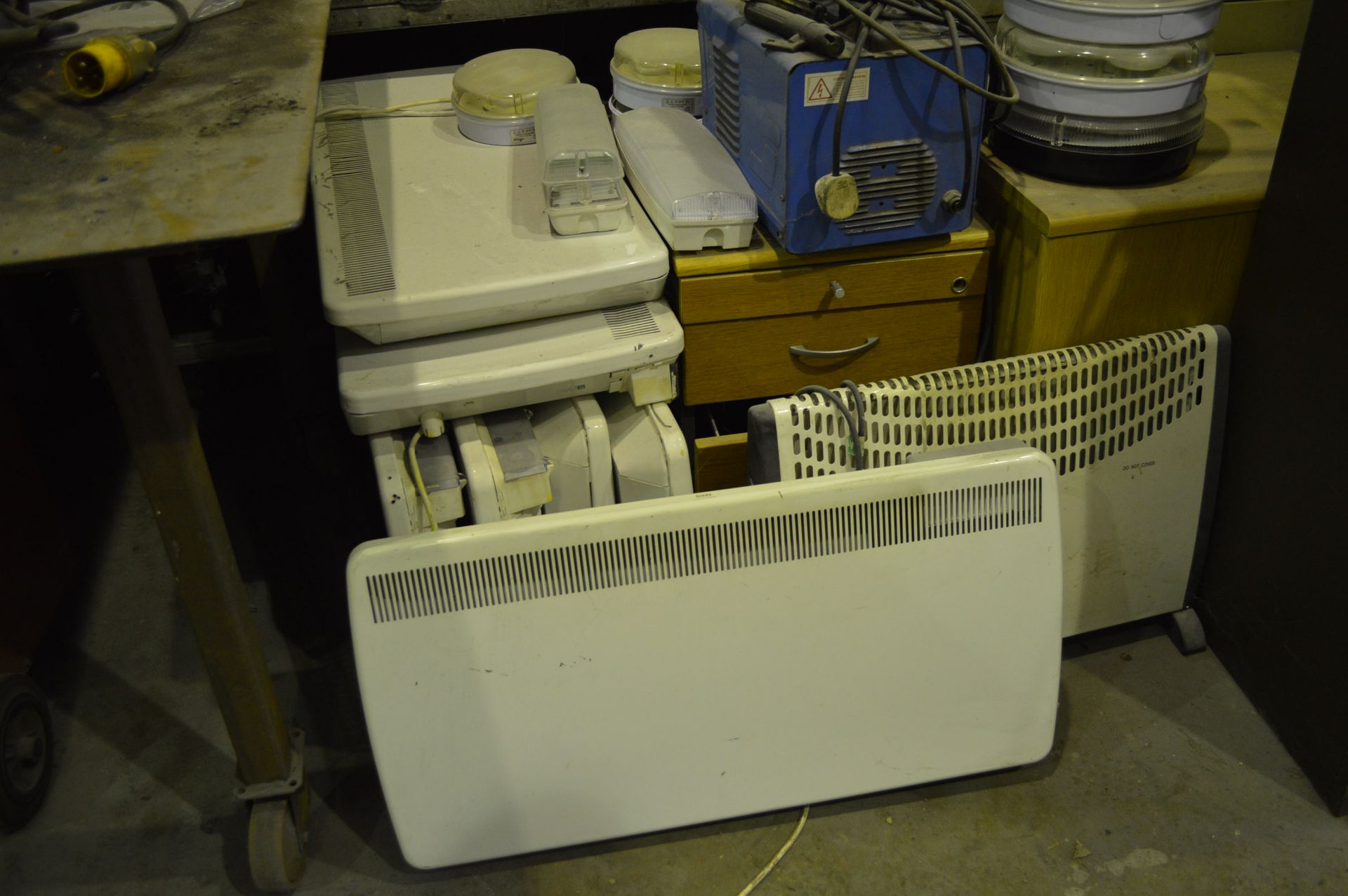 X8 CONVECTOR HEATERS, UNBRANDED - UNTESTED *NO VAT*
